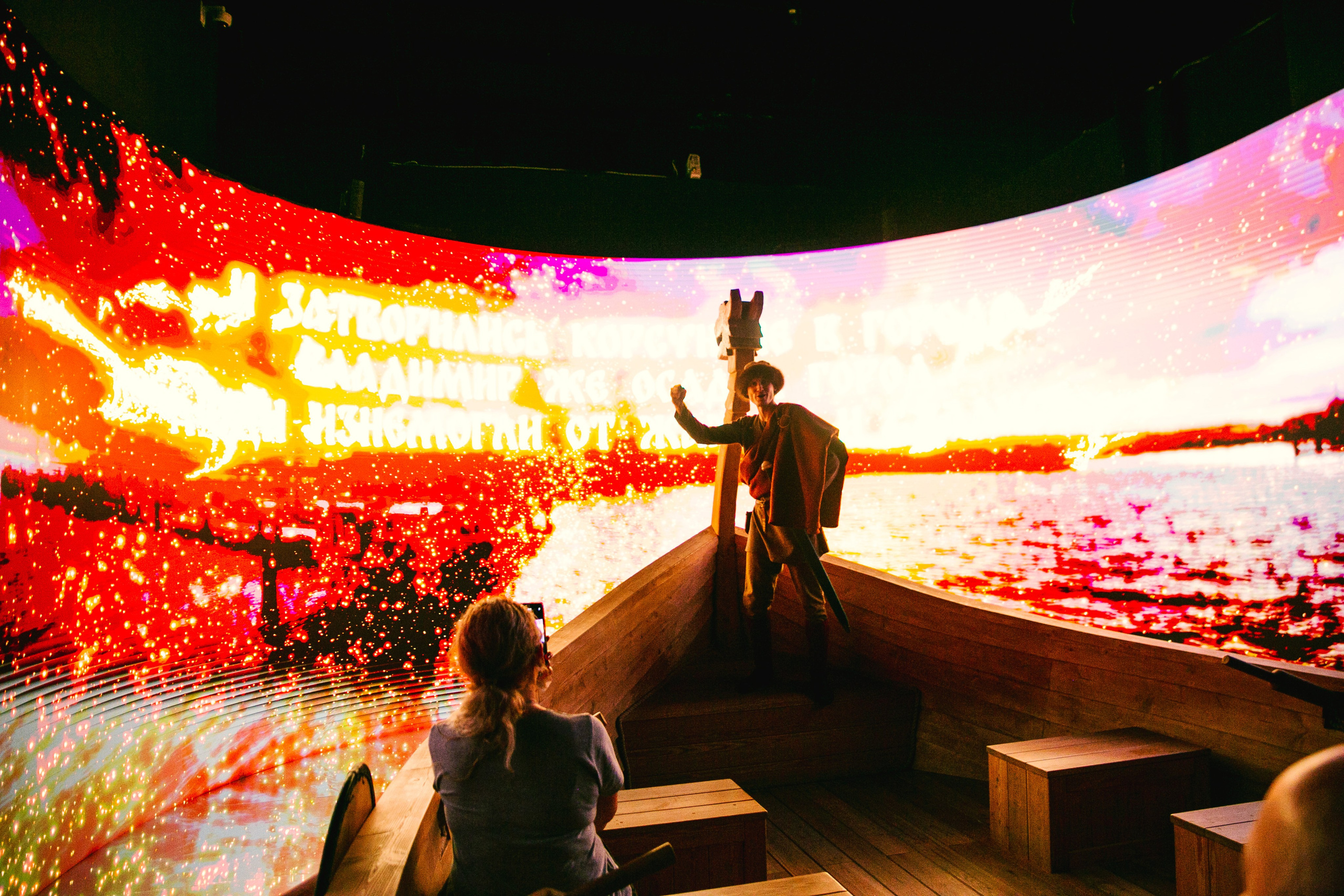 Сербская делигация в Новом Херсонесе. Фотограф в Крыму