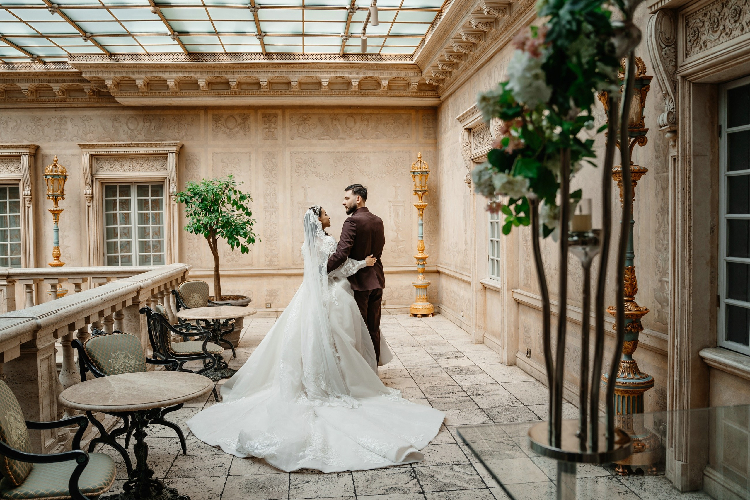 Свадебная фотосессия в ресторане Турандот. Свадебный и семейный фотограф в Москве Светлана Зоткина