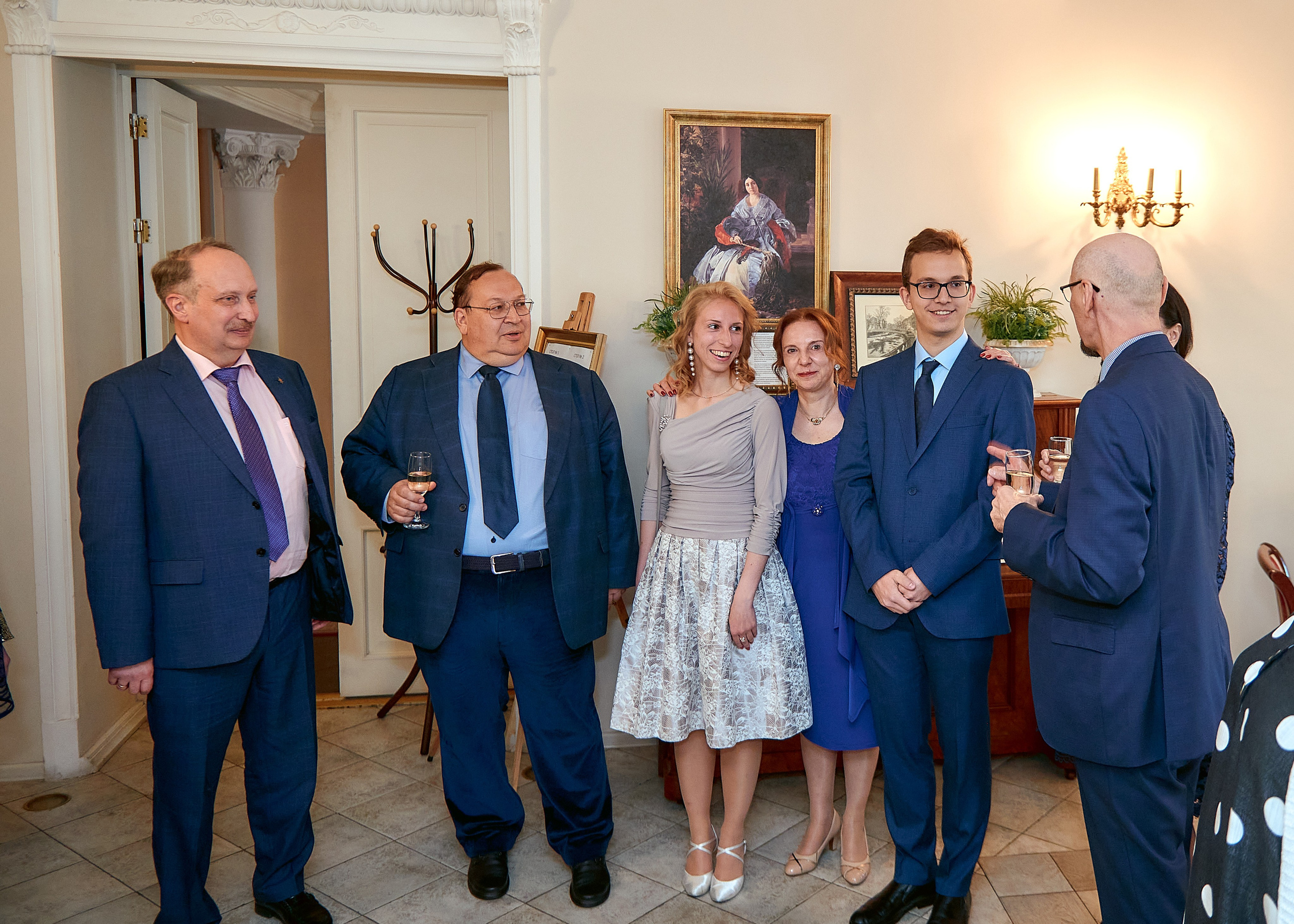 Юбилей Алексея в «Особняке Брюллова». Свадебный фотограф в Санкт-Петербурге Славин Денис