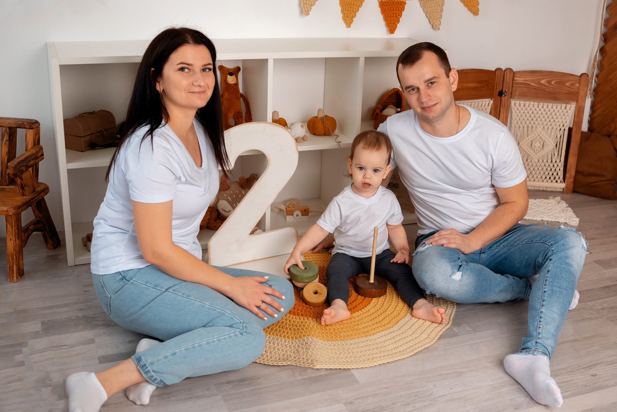 Ксюша 2 годика. Детский фотограф новорождённых в Минске Боровик Екатерина