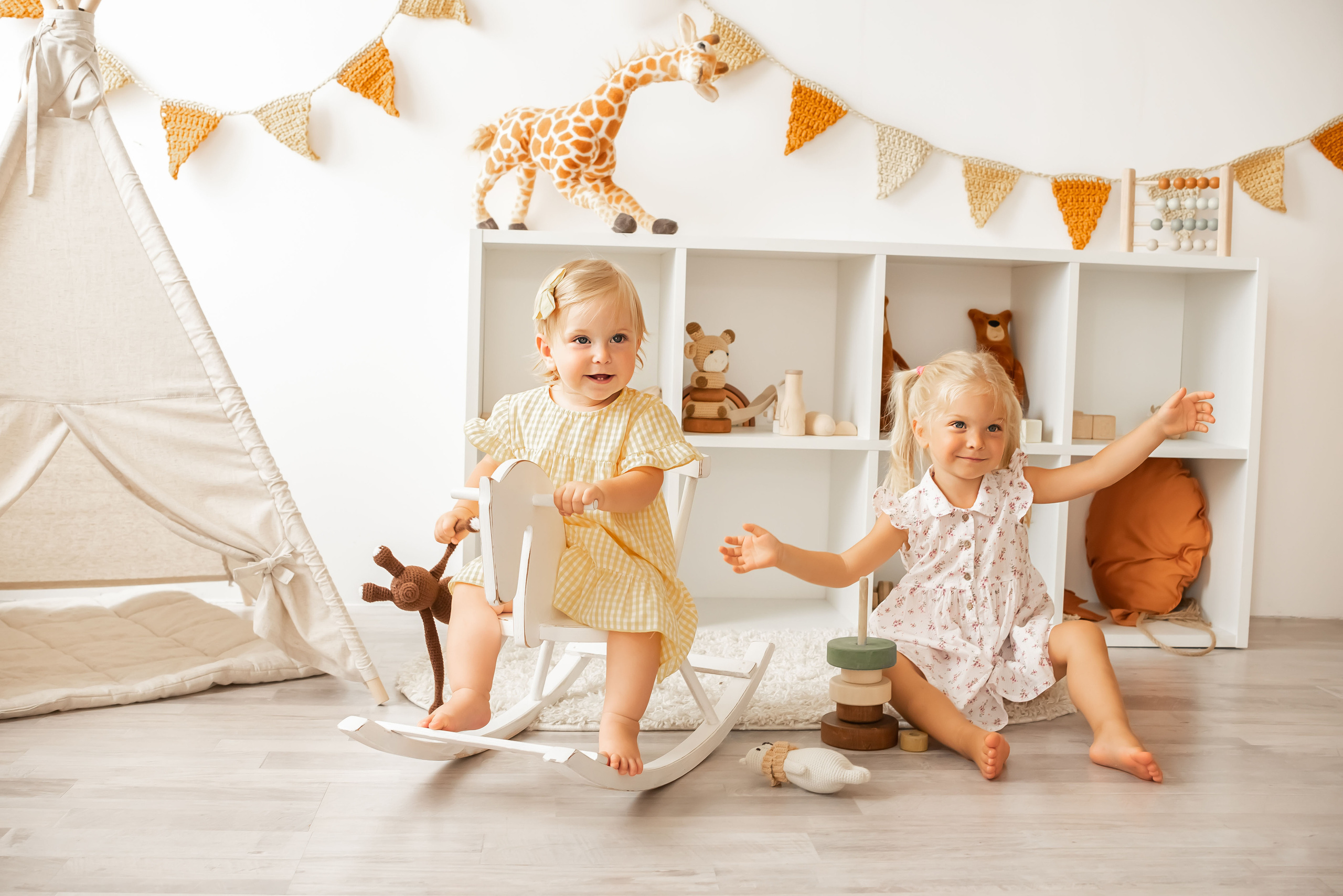 Вика и София. Детский фотограф новорождённых в Минске Боровик Екатерина