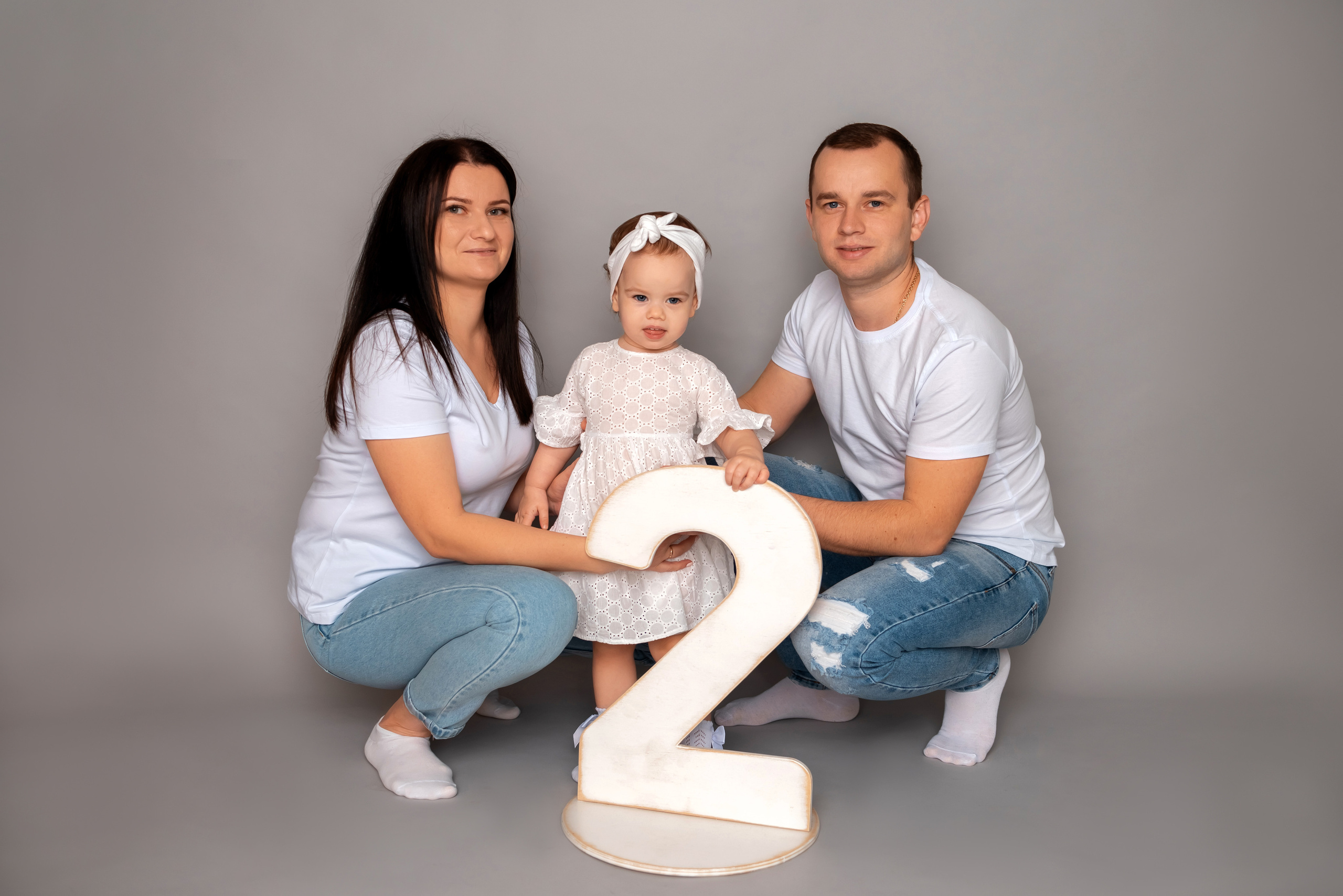 Ксюша 2 годика. Детский фотограф новорождённых в Минске Боровик Екатерина