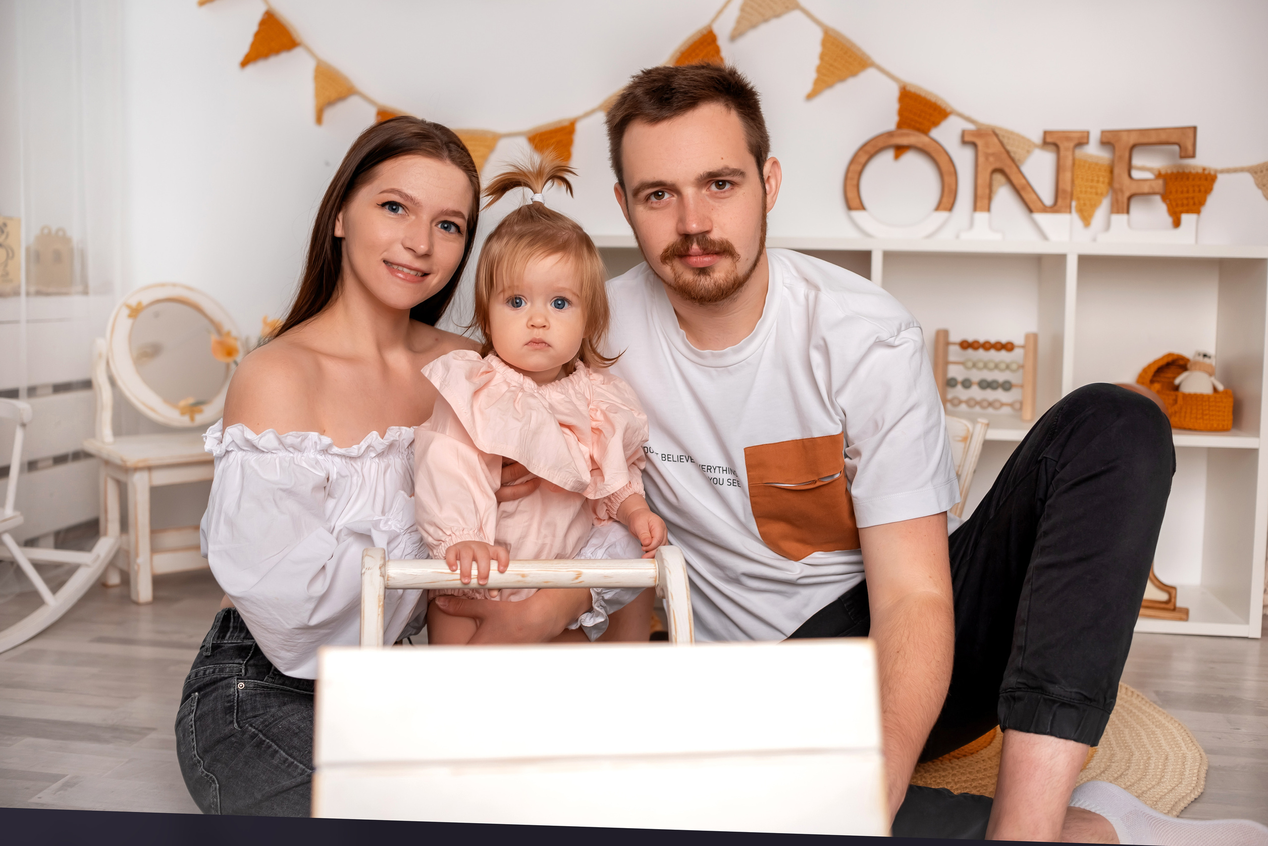 Валерия 1 годик. Детский фотограф новорождённых в Минске Боровик Екатерина