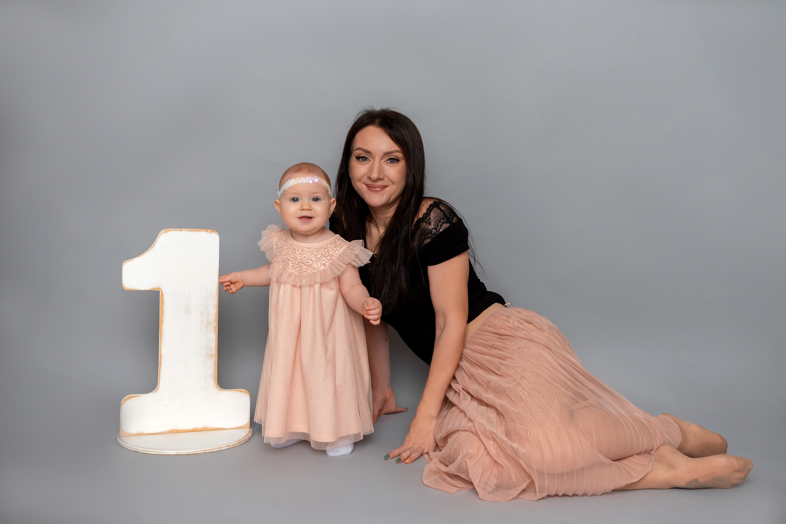 Настя 1 годик. Детский фотограф новорождённых в Минске Боровик Екатерина