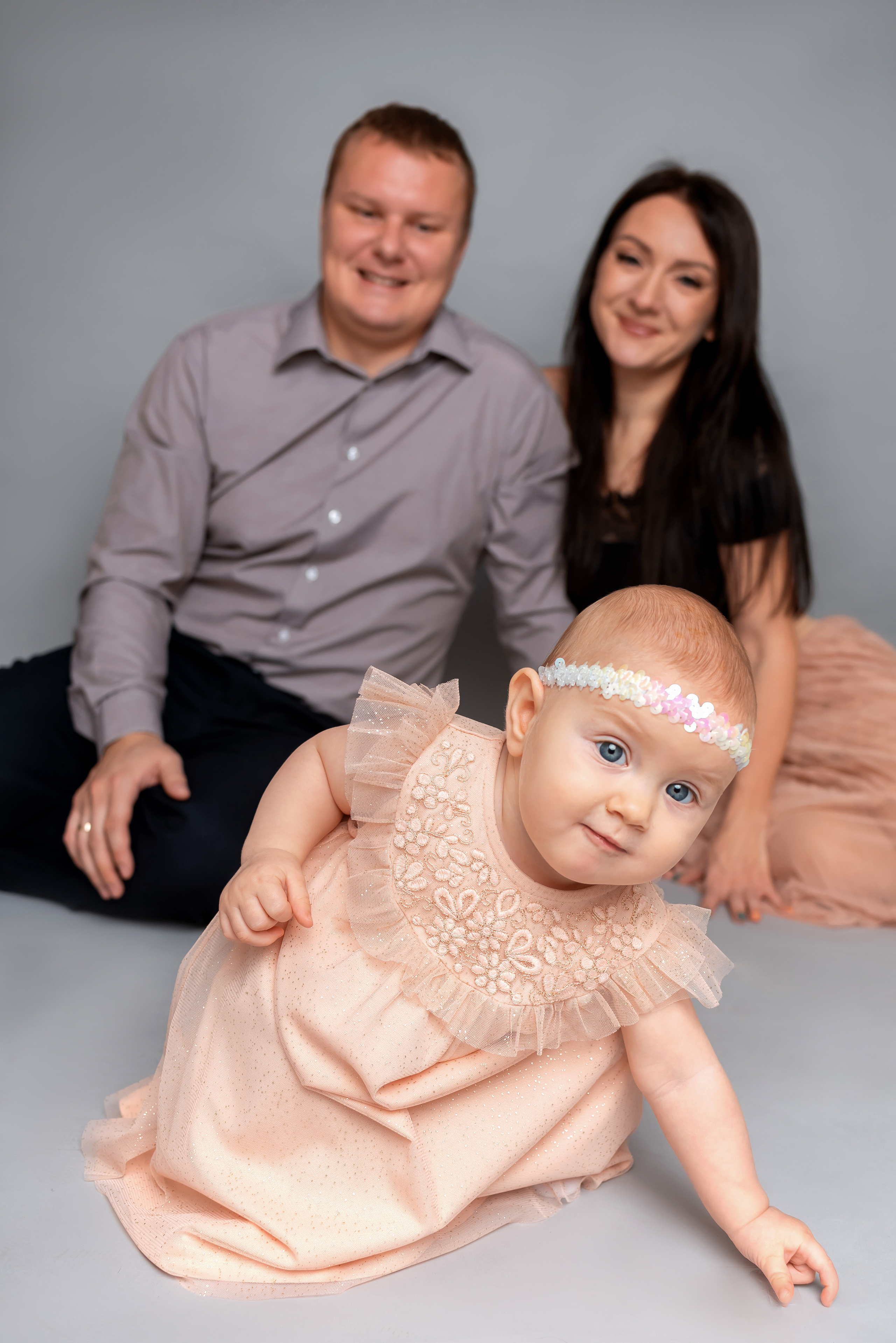 Настя 1 годик. Детский фотограф новорождённых в Минске Боровик Екатерина