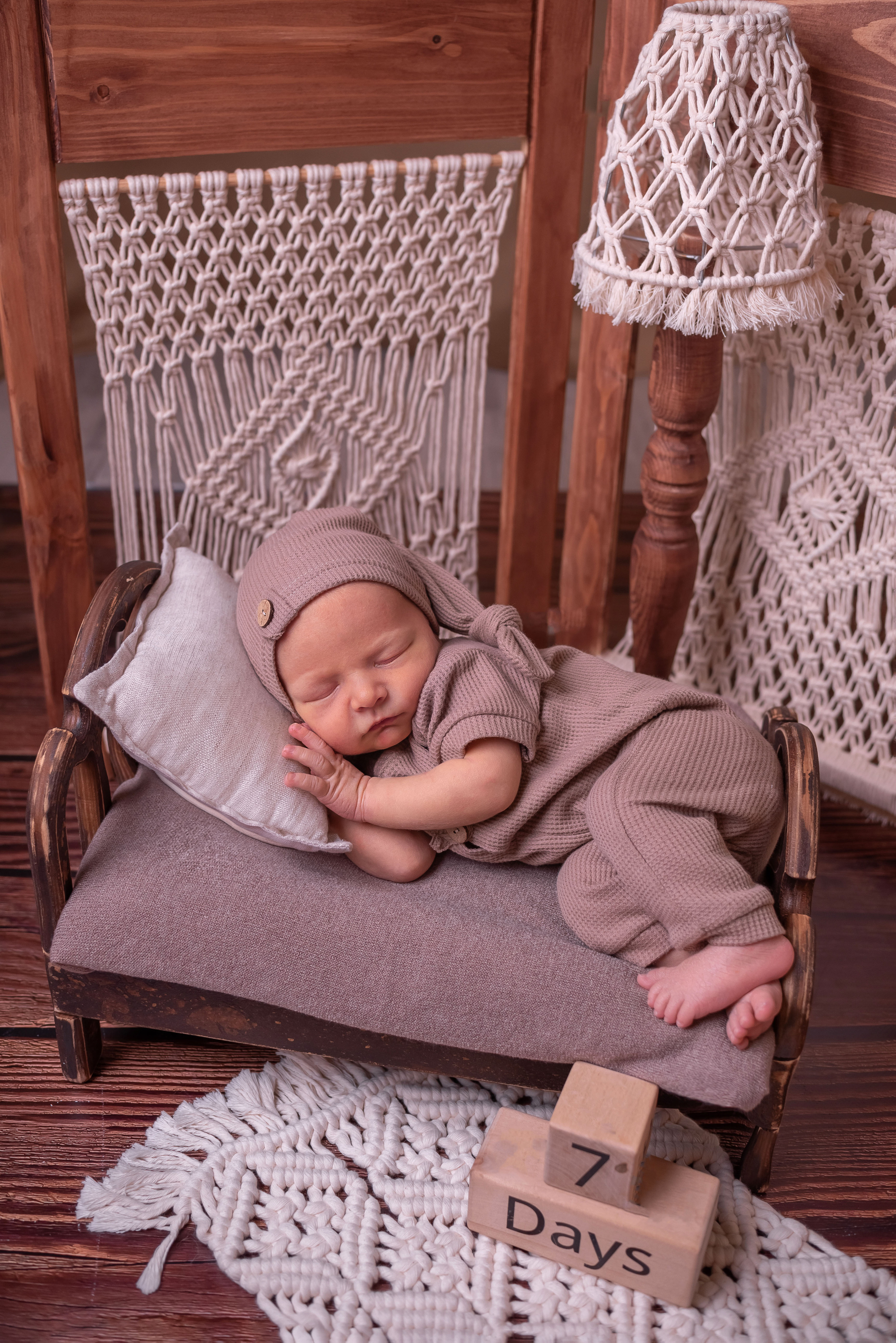 Гоша 7дней. Детский фотограф новорождённых в Минске Боровик Екатерина