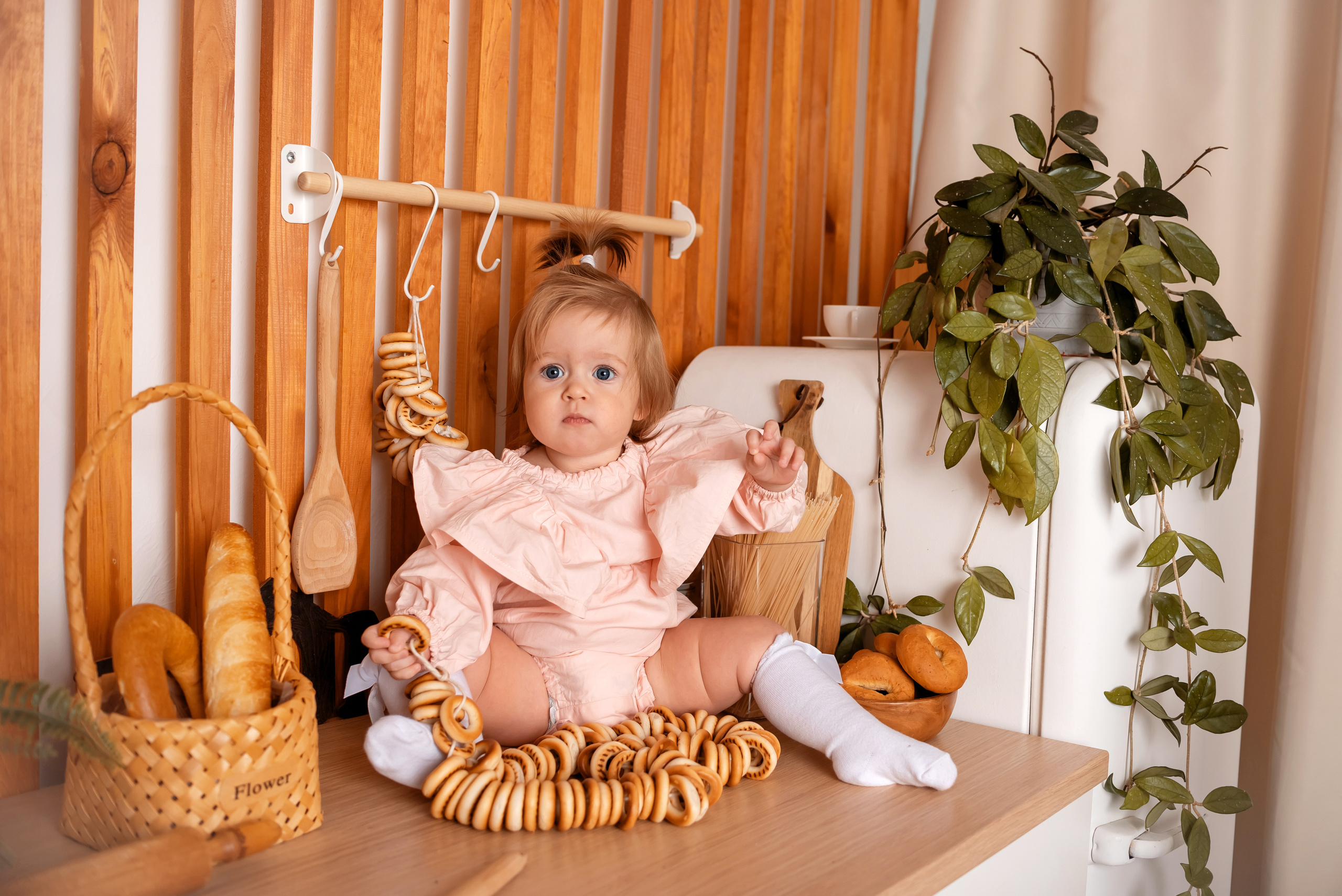 Валерия 1 годик. Детский фотограф новорождённых в Минске Боровик Екатерина