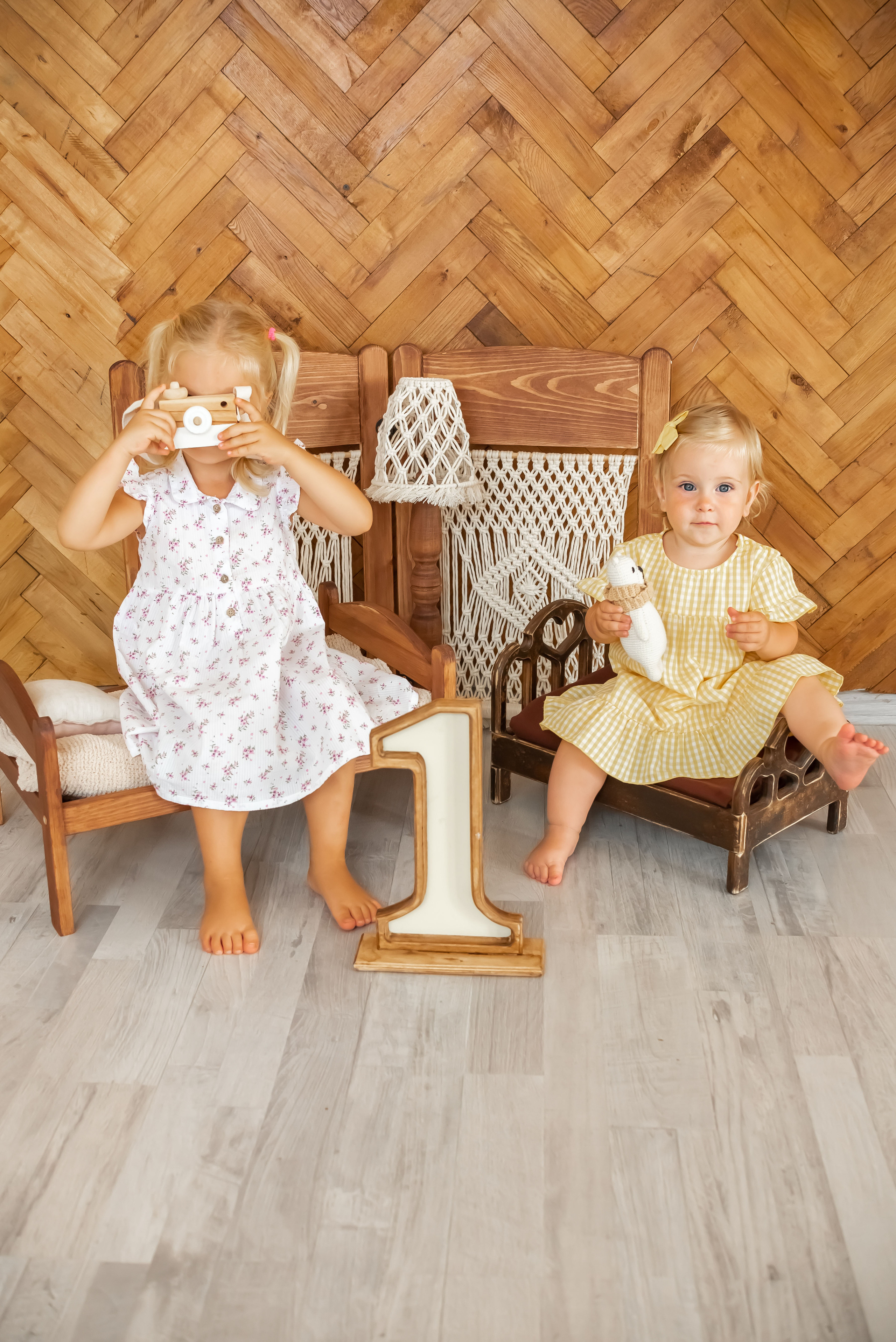 Вика и София. Детский фотограф новорождённых в Минске Боровик Екатерина