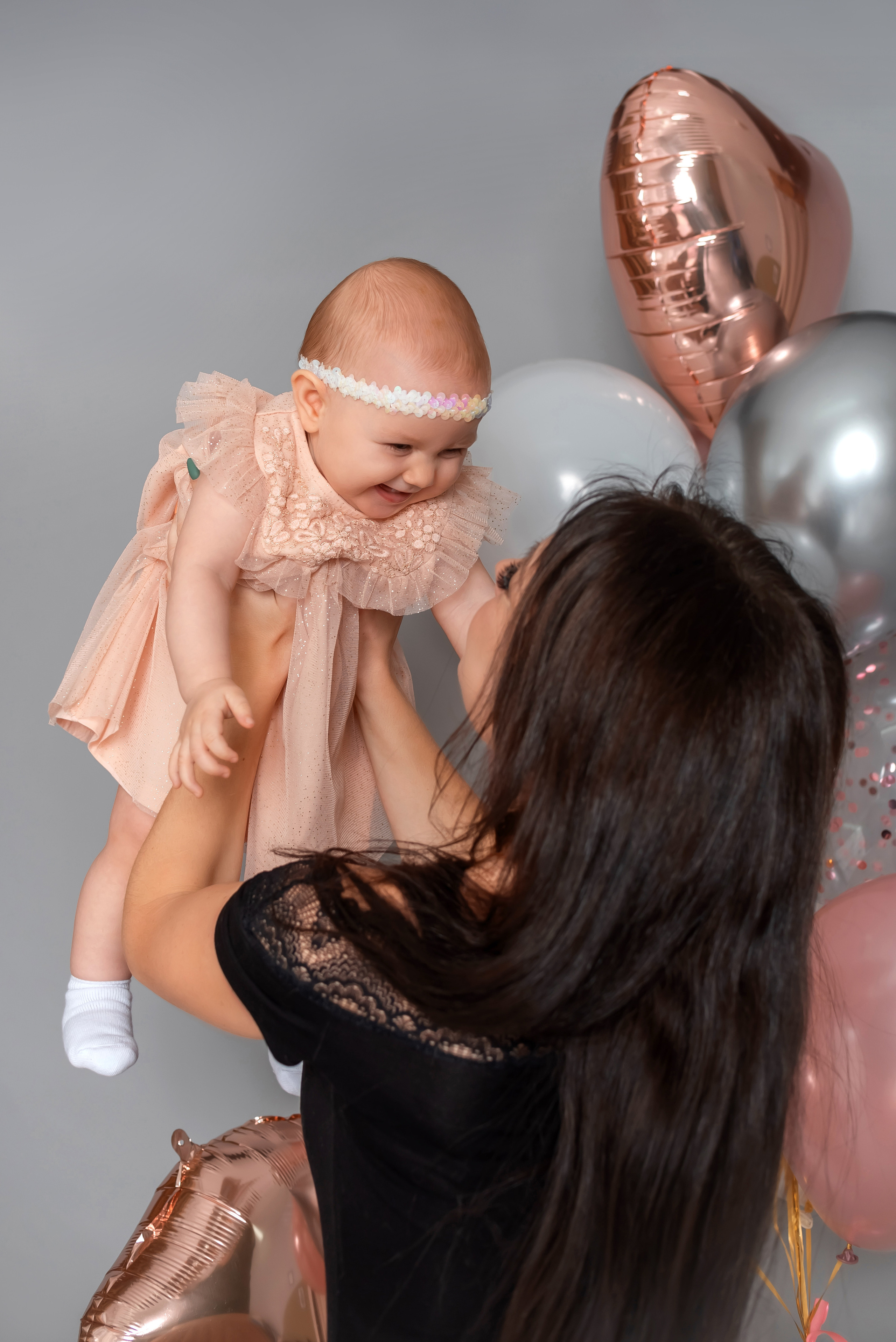 Настя 1 годик. Детский фотограф новорождённых в Минске Боровик Екатерина