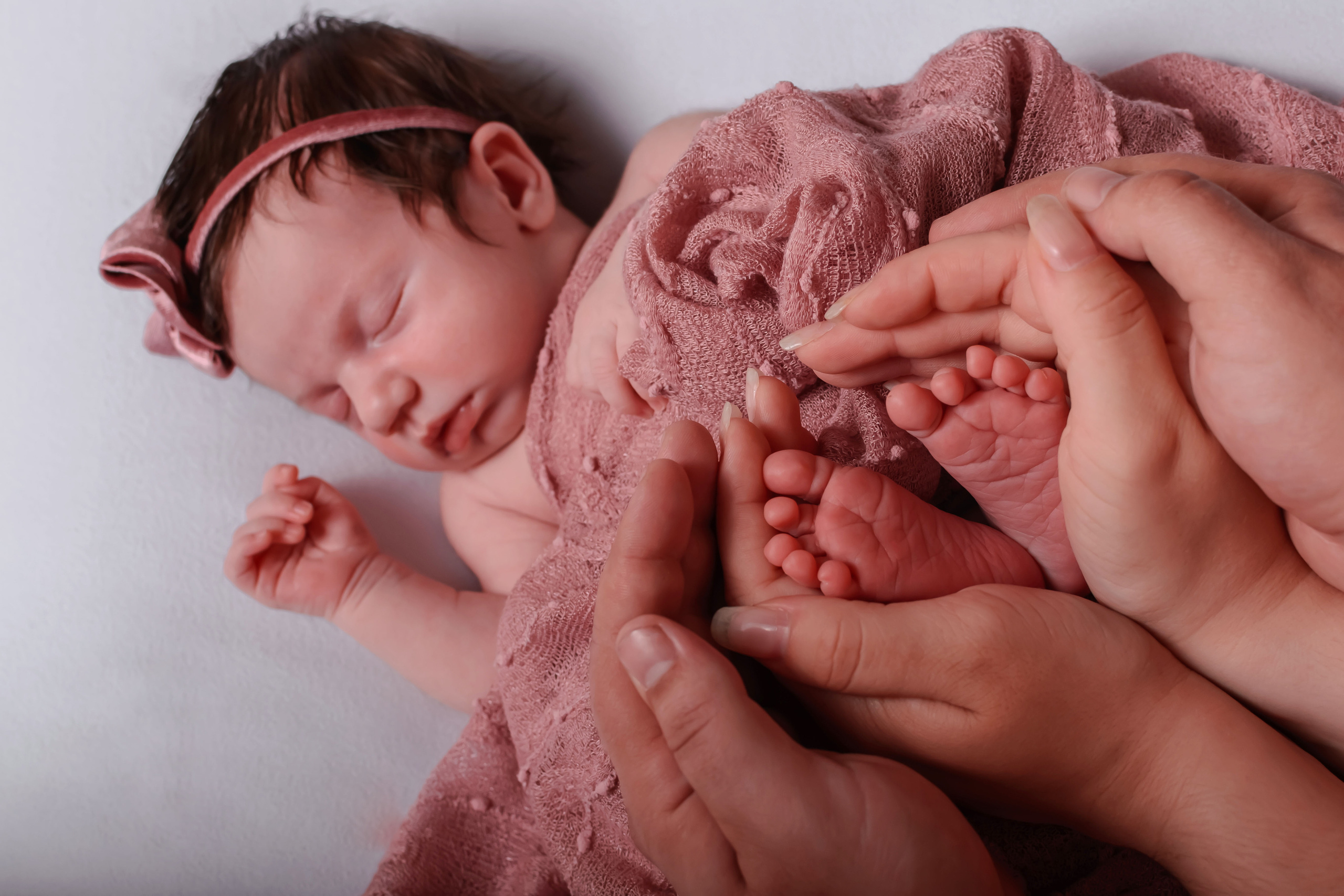Анечка. Детский фотограф новорождённых в Минске Боровик Екатерина