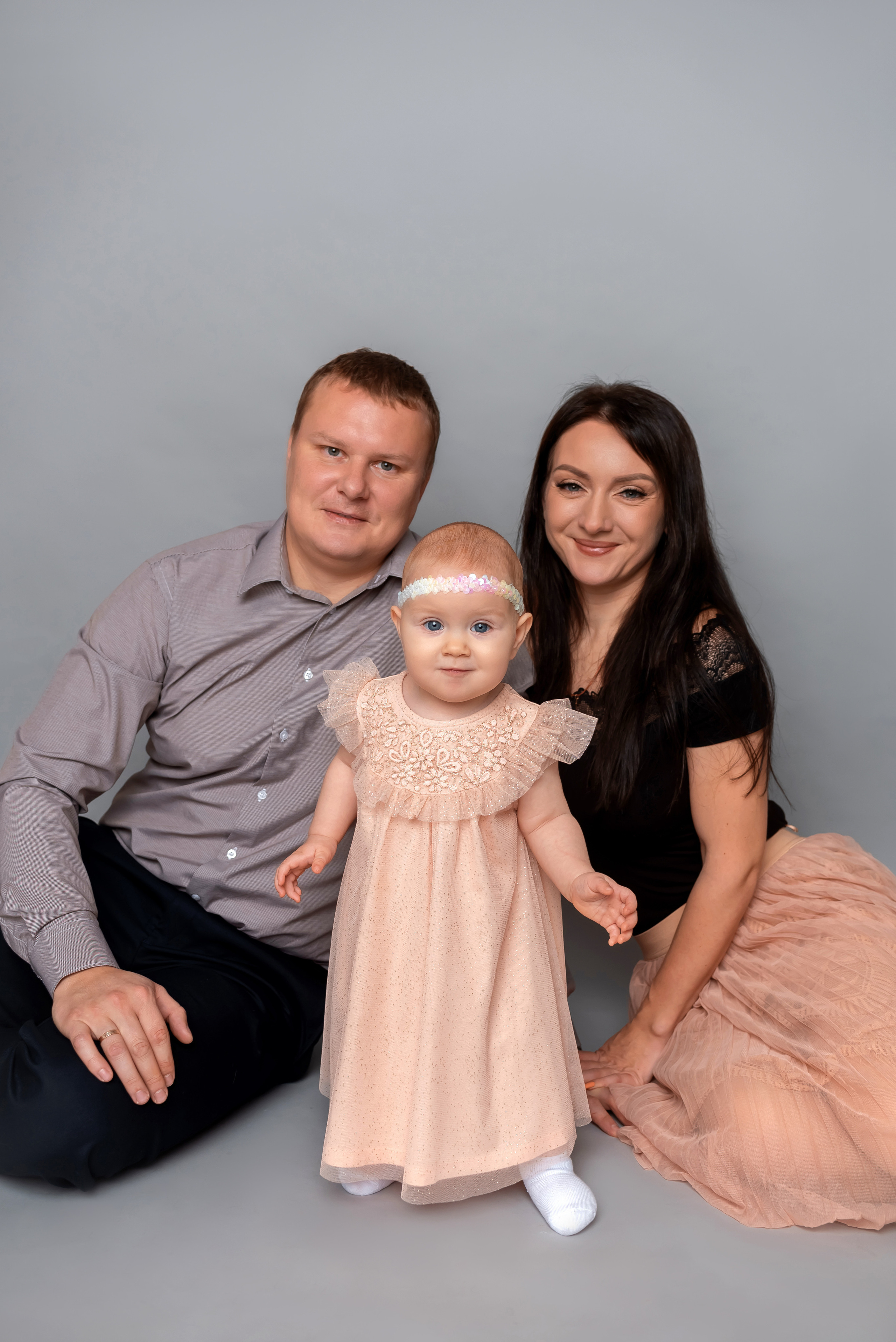 Настя 1 годик. Детский фотограф новорождённых в Минске Боровик Екатерина