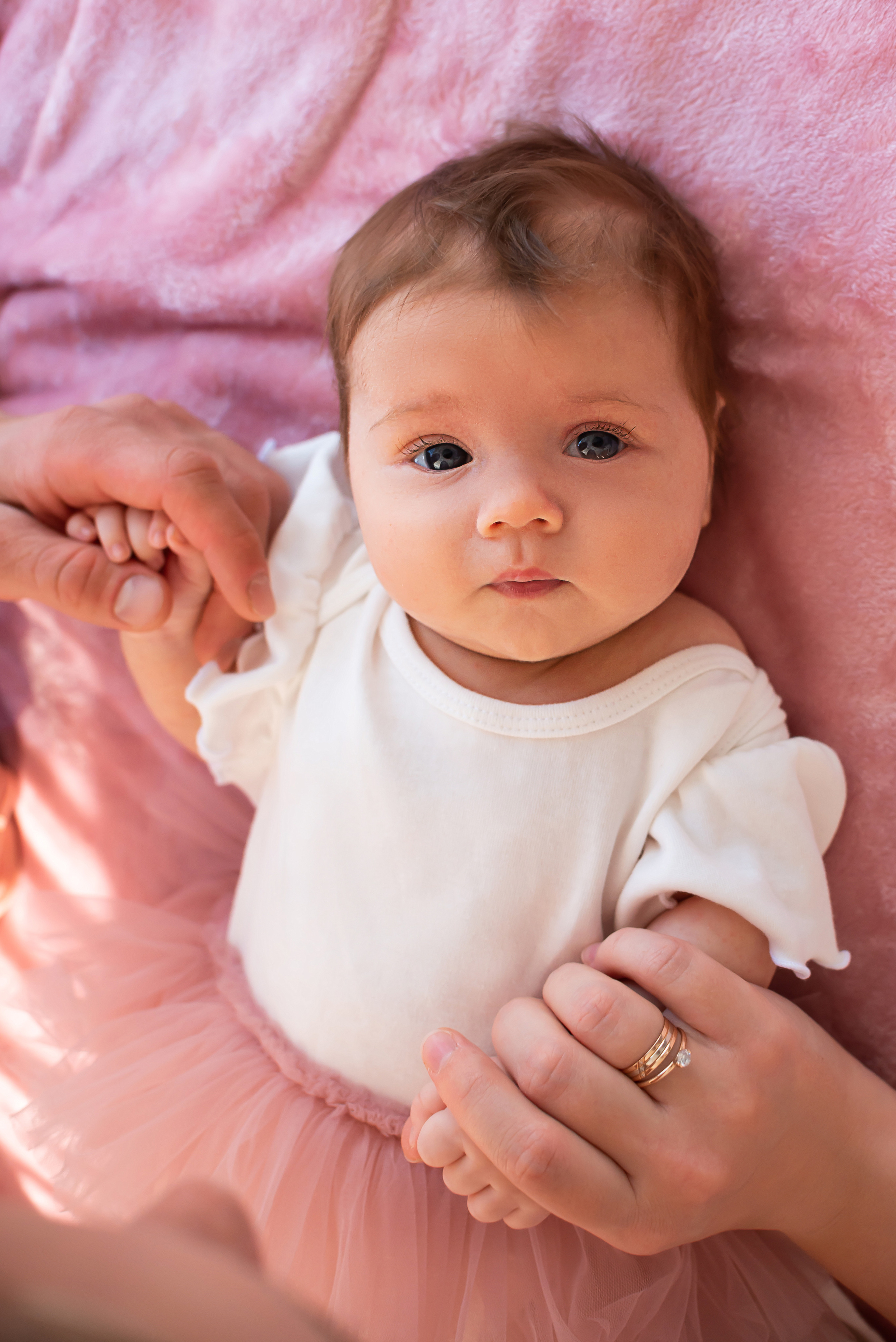 Ева 2 месяца. Детский фотограф новорождённых в Минске Боровик Екатерина