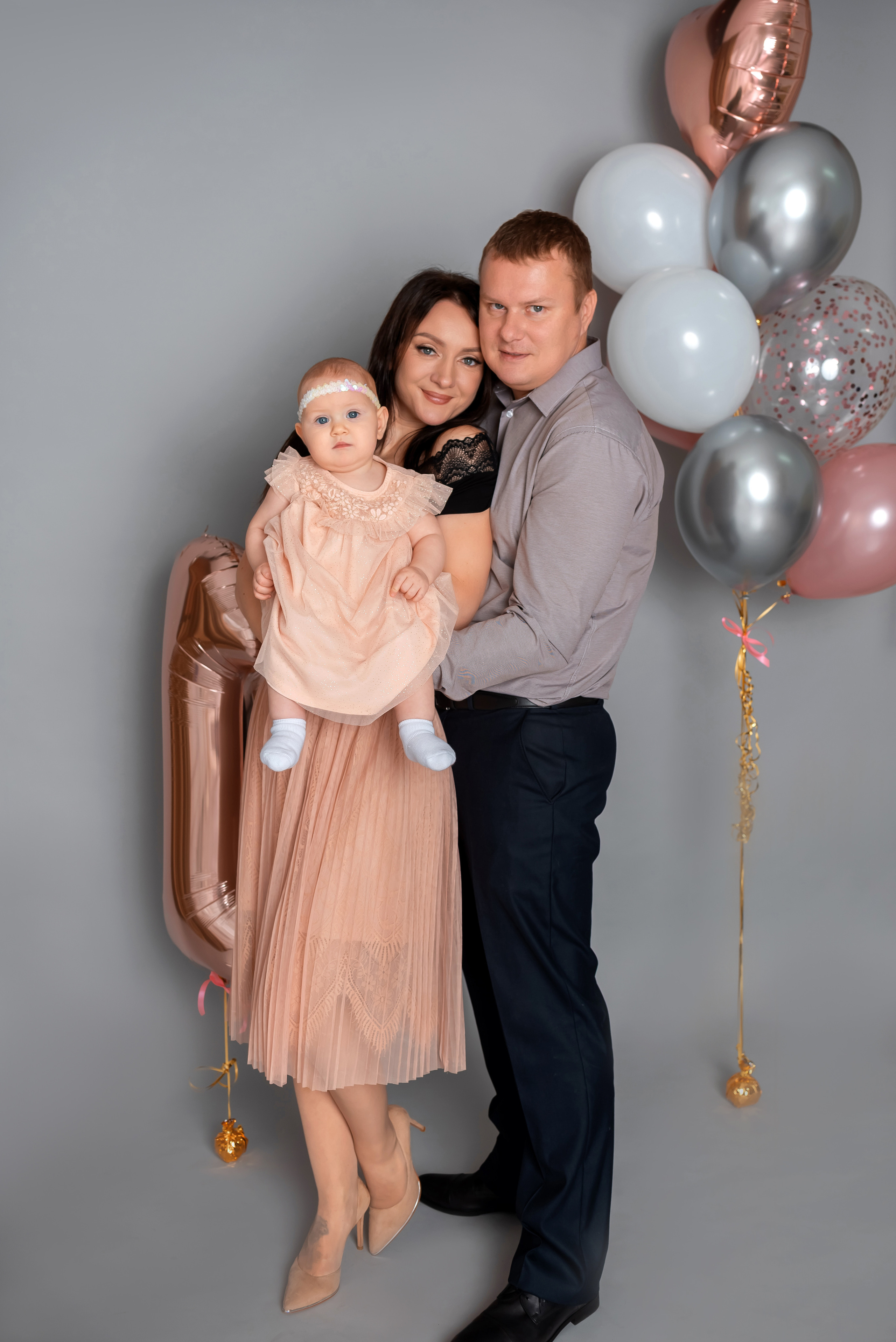 Настя 1 годик. Детский фотограф новорождённых в Минске Боровик Екатерина