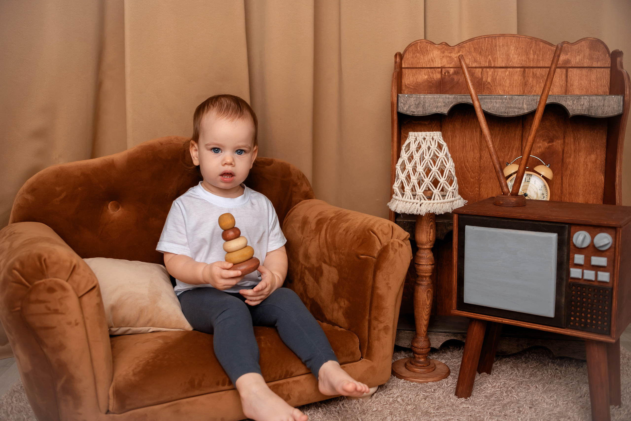 Ксюша 2 годика. Детский фотограф новорождённых в Минске Боровик Екатерина