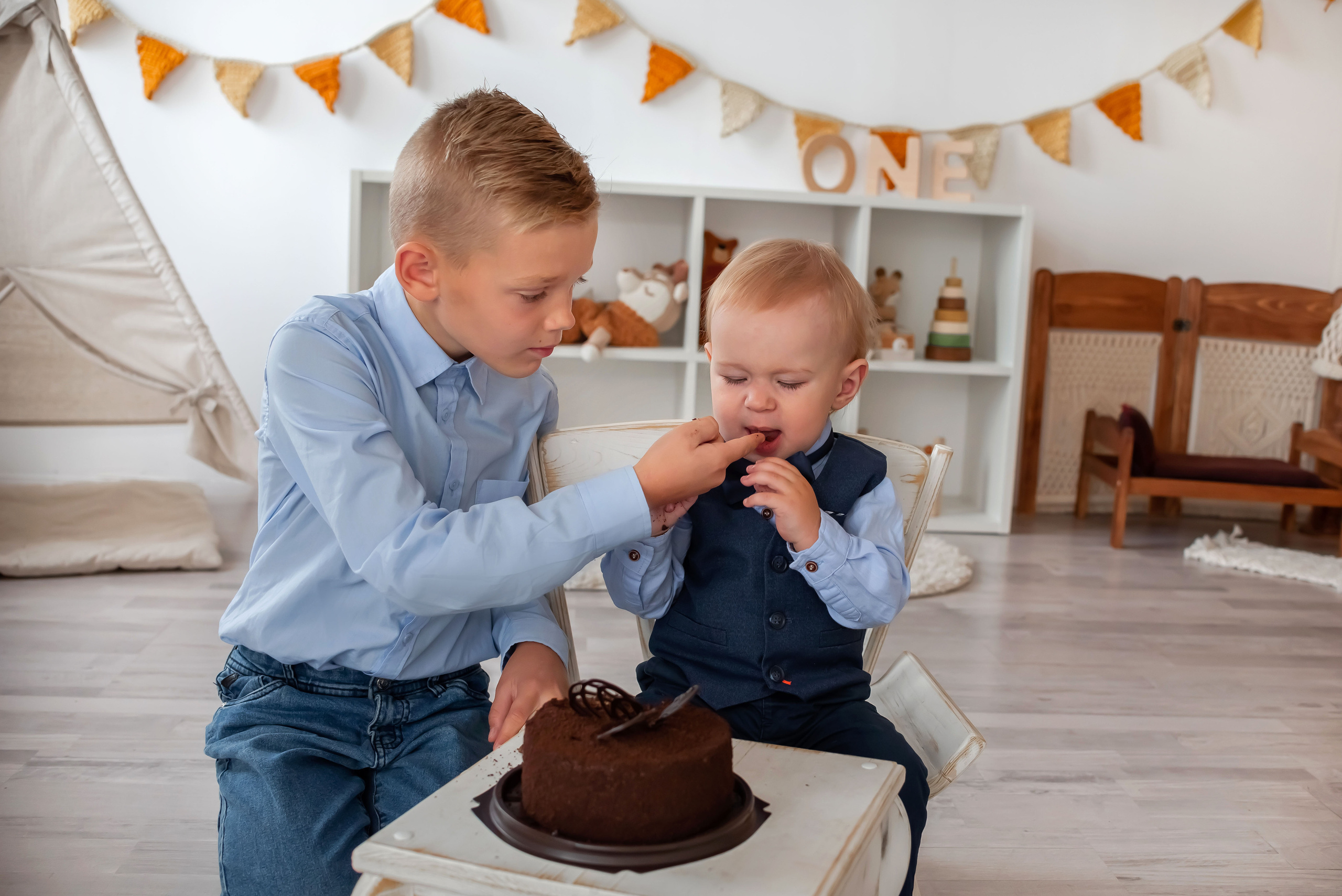 Давид и Даник. Детский фотограф новорождённых в Минске Боровик Екатерина