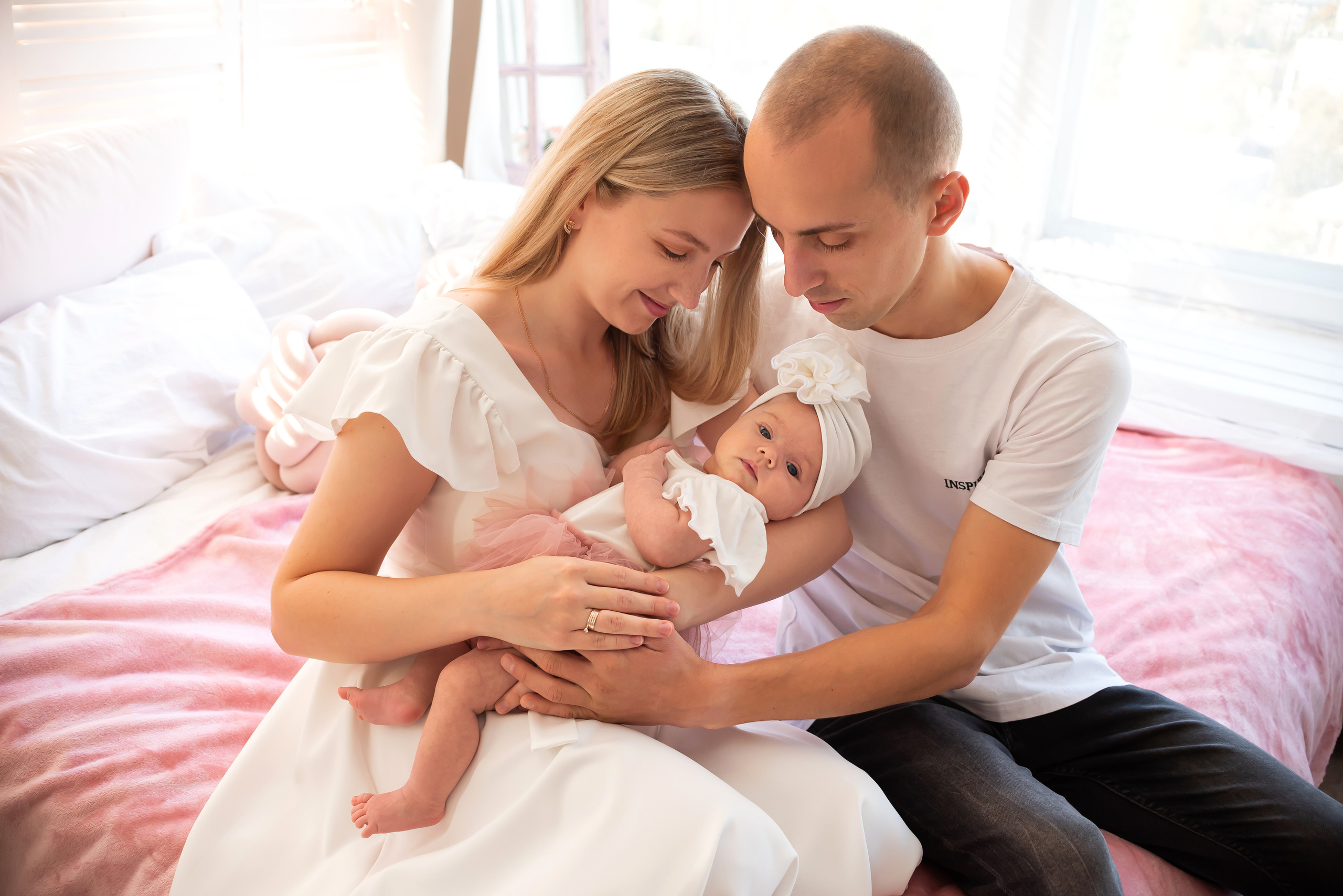 Ева 2 месяца. Детский фотограф новорождённых в Минске Боровик Екатерина