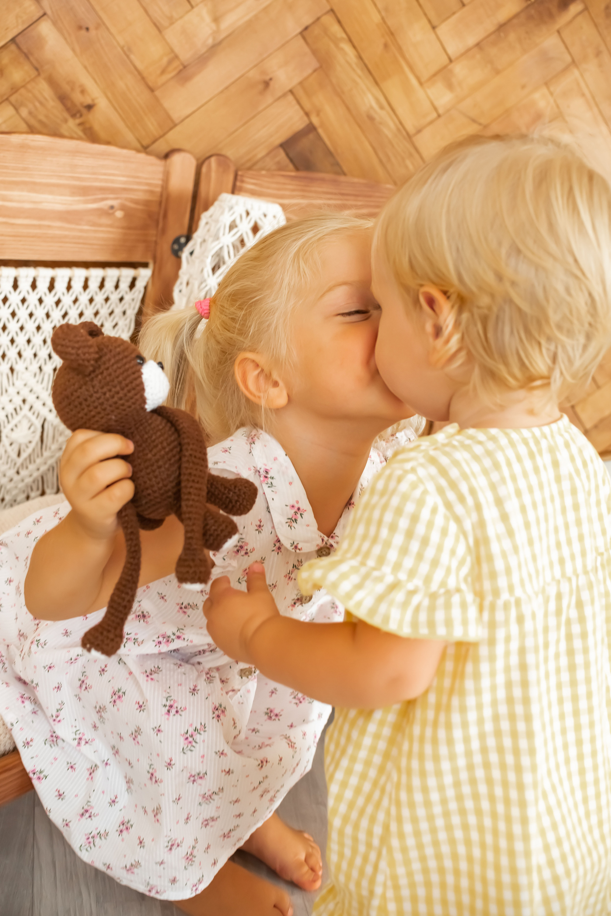 Вика и София. Детский фотограф новорождённых в Минске Боровик Екатерина