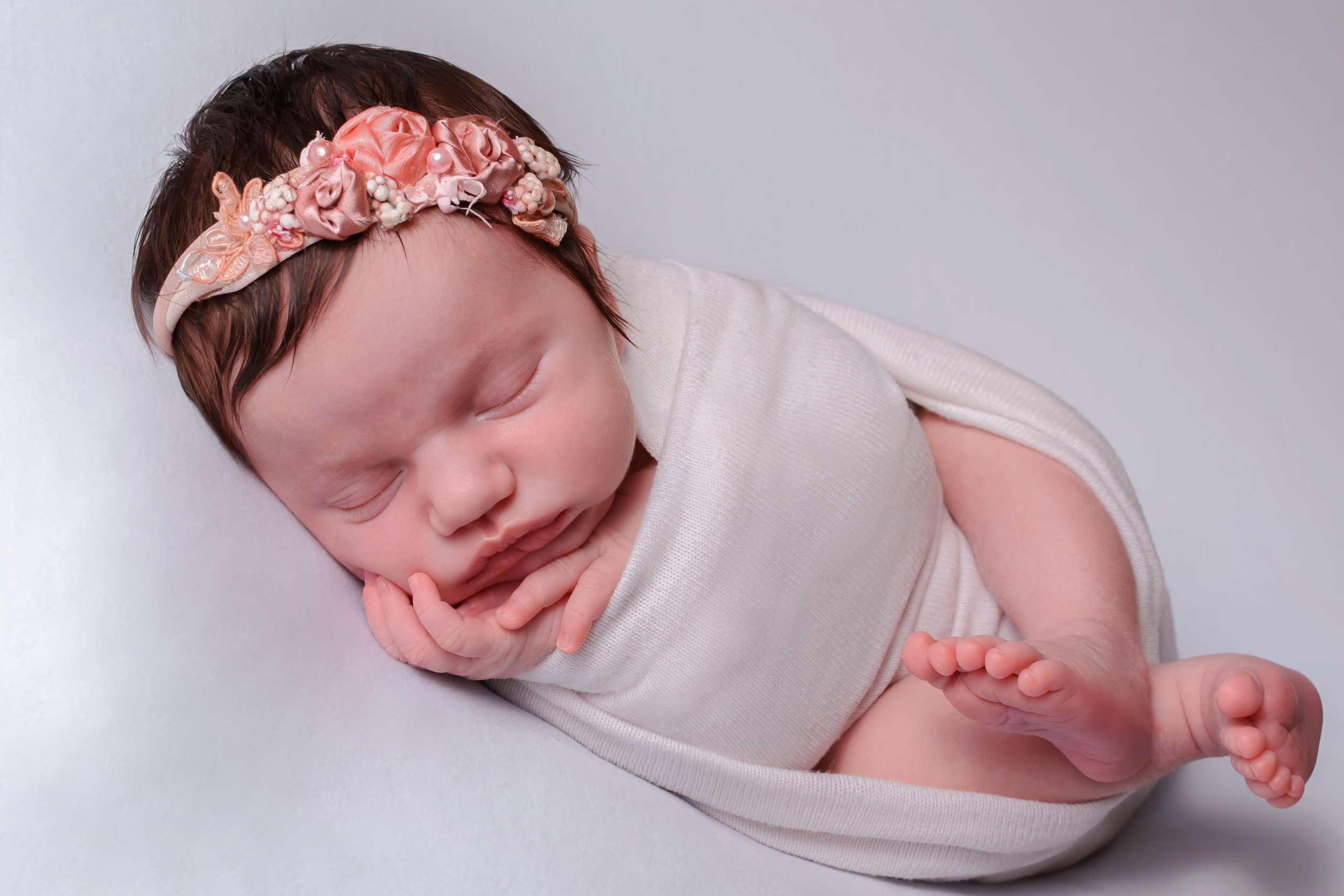 Анечка. Детский фотограф новорождённых в Минске Боровик Екатерина