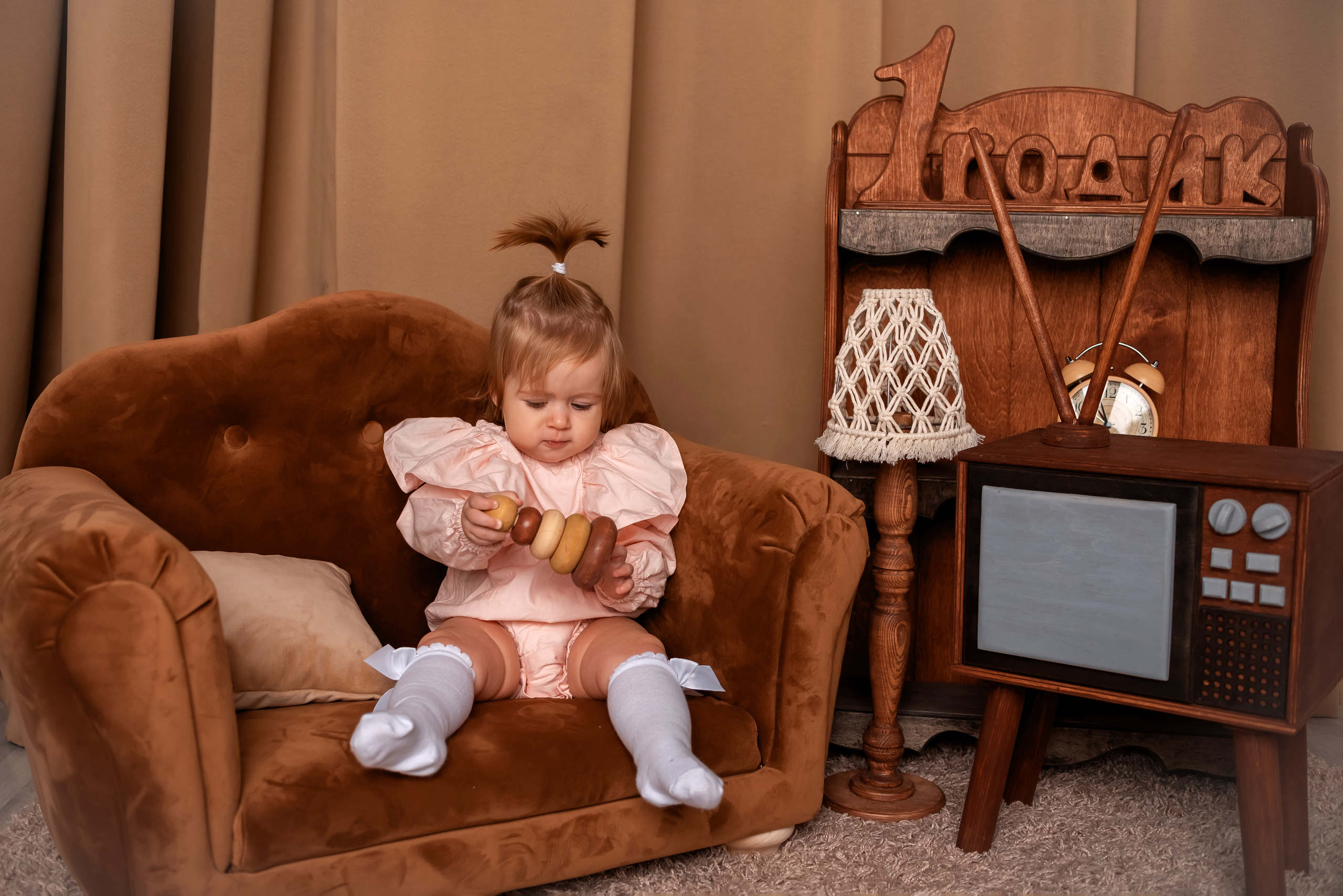 Валерия 1 годик. Детский фотограф новорождённых в Минске Боровик Екатерина