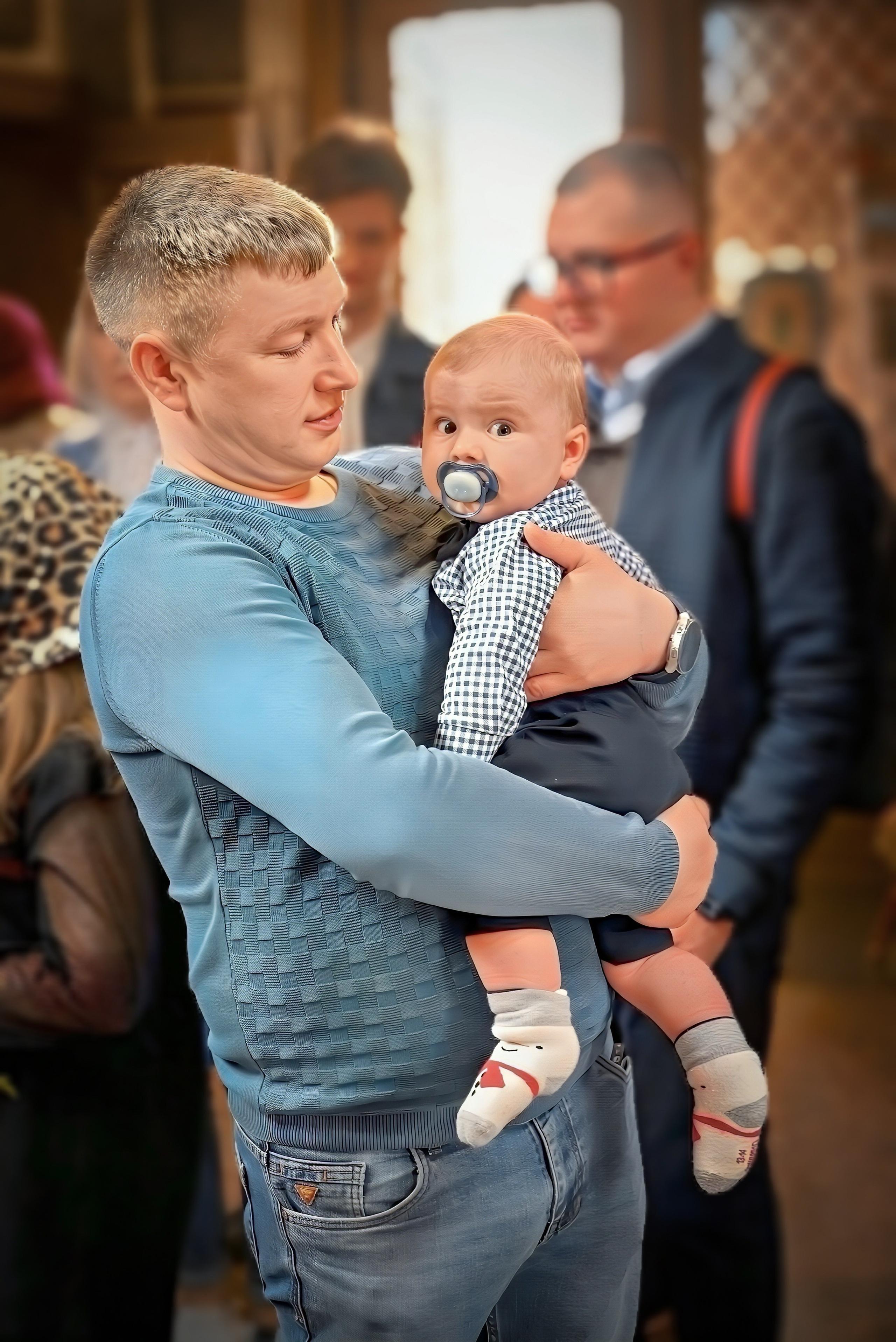 Крещение мама Лилия. Семейный и детский фотограф Москва