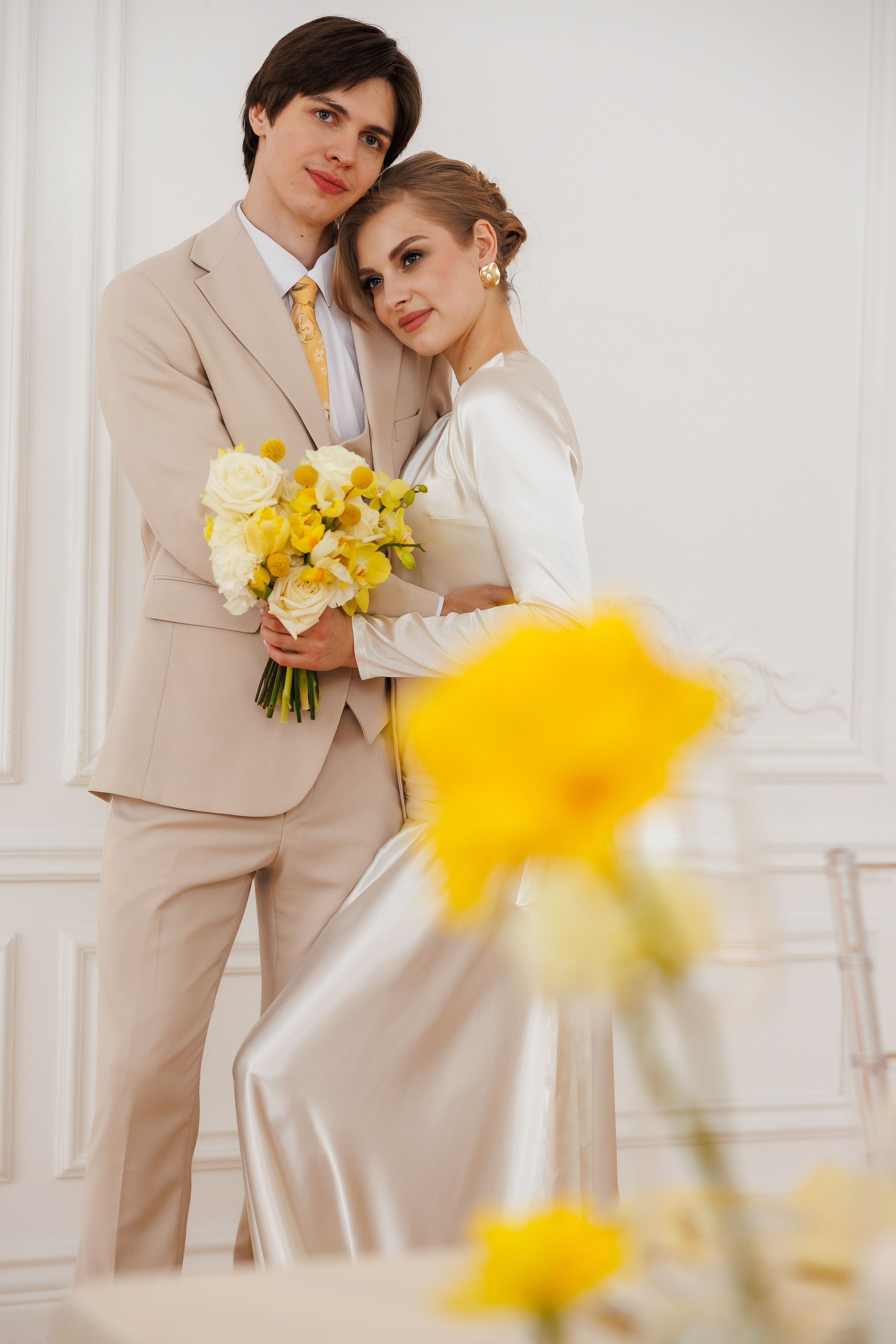 Камерная свадьба: весеннее настроение. Свадебный и семейный фотограф в Москве Красинская Мария