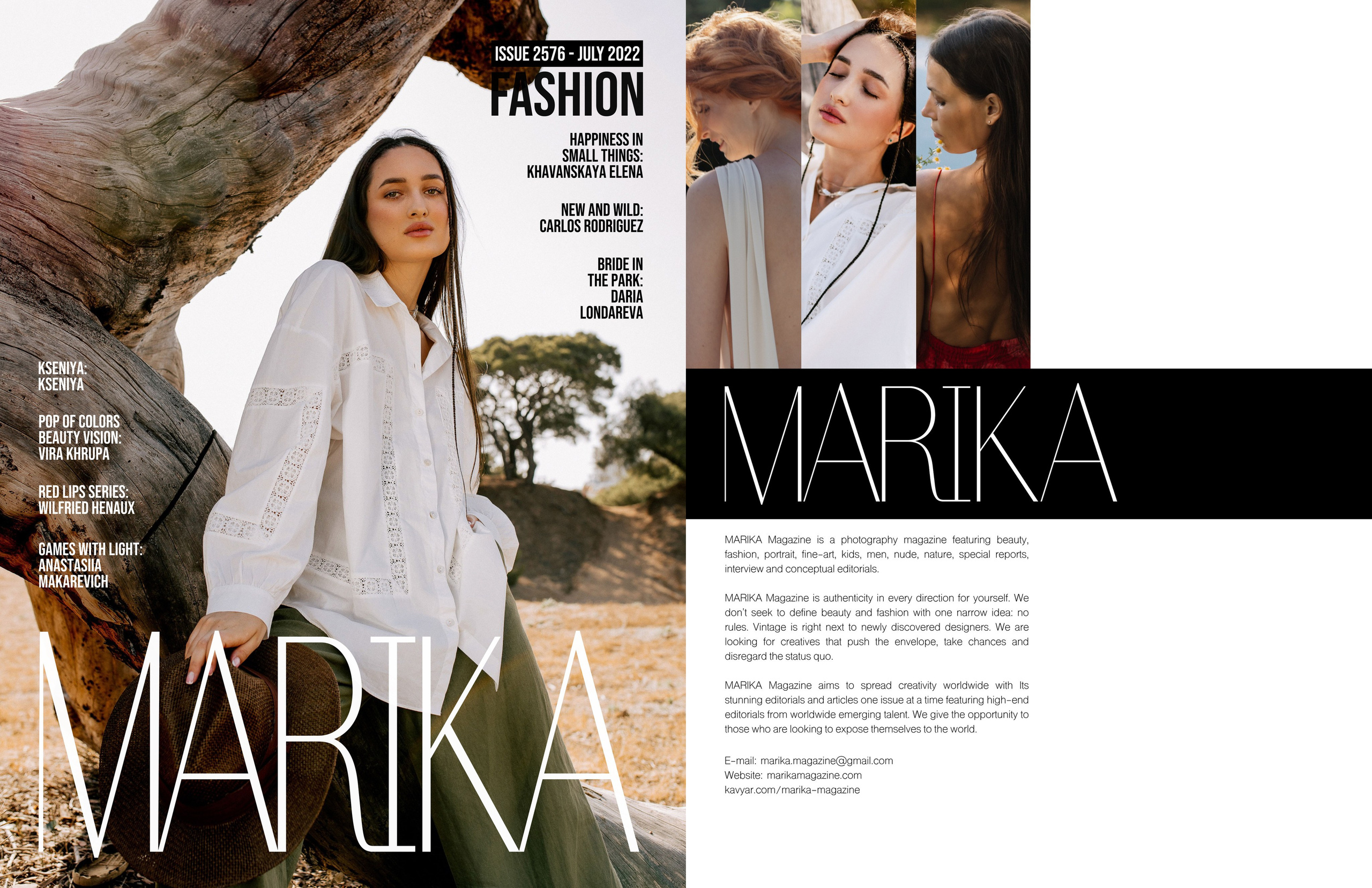 Контакты фотографа