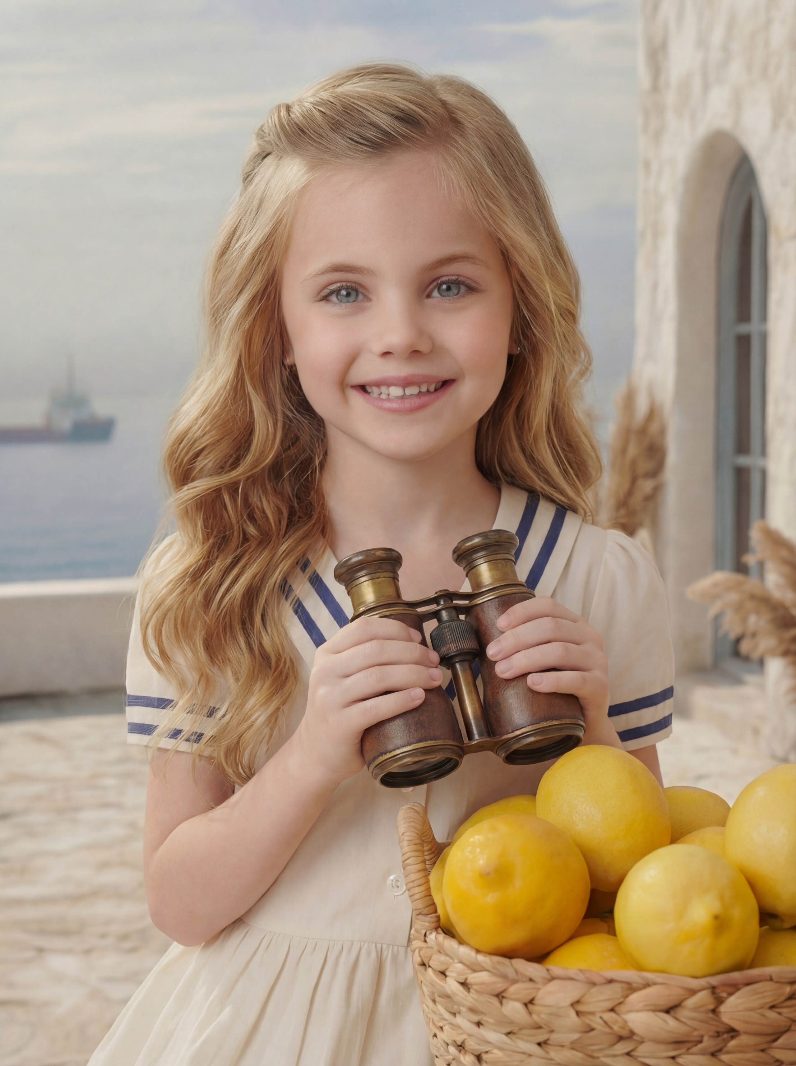 Греческие каникулы. Детская фотостудия Москва