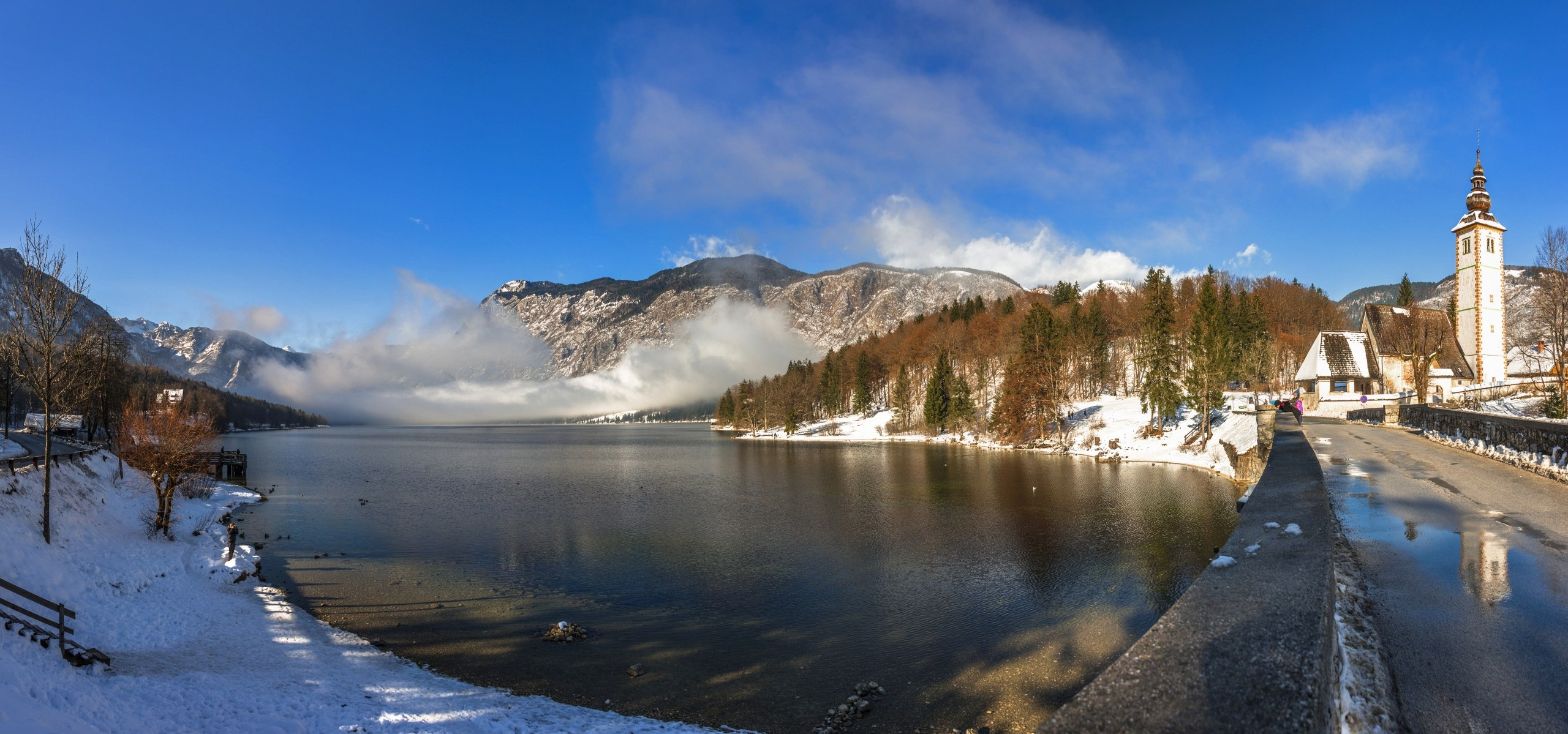 Озеро Бохинь. Фотограф Лара Кучина