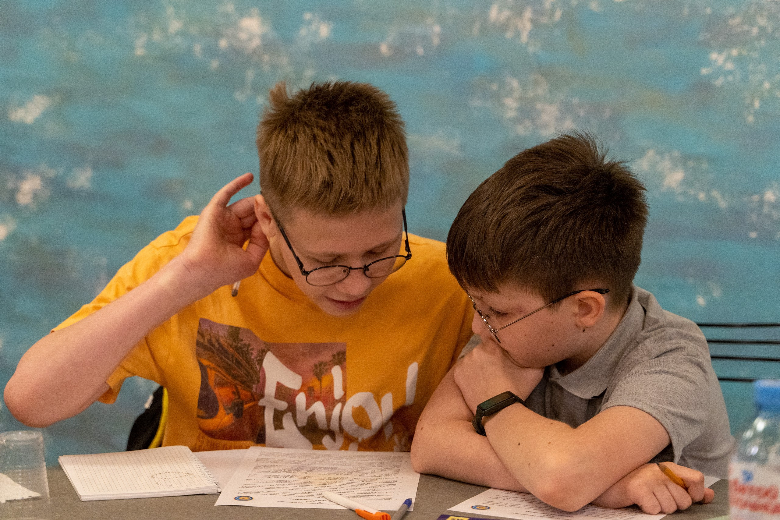 Турнир по математике от школы Фрактал. Фотограф в Санкт-Петербурге, фотодни в СПБ