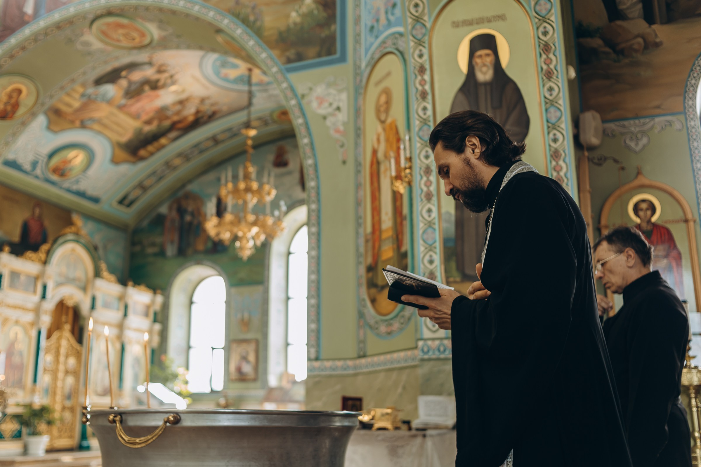 Крещение Матвея. Семейный фотограф в Волгодонске Краченцева Анна