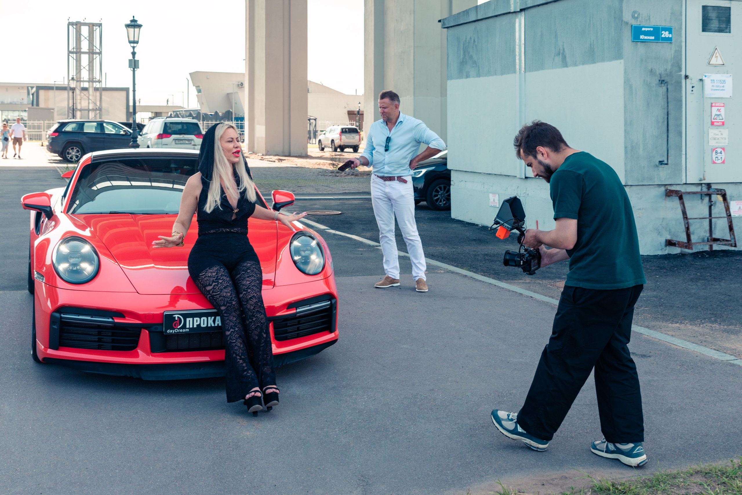 Мирослава, репортаж со съёмок клипа. Фотограф в Санкт-Петербурге Виктор Кудряшов