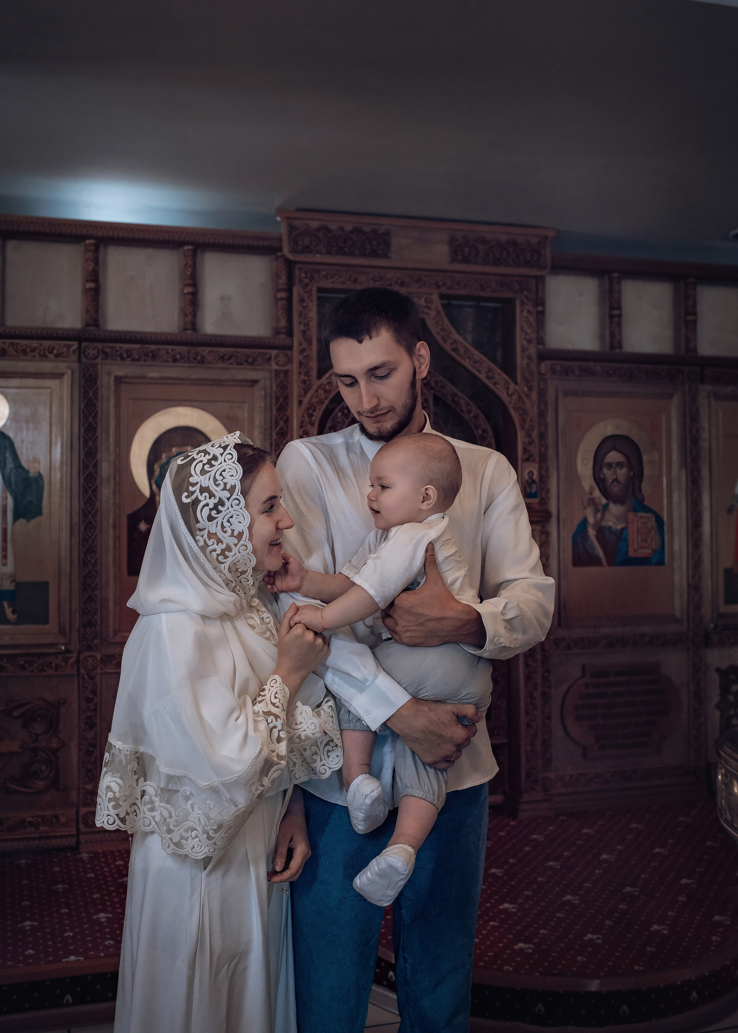 Фото крещения в Красноярске. Фотографы крещения/венчания  Красноярск Татьяна и Вячеслав Переваловы