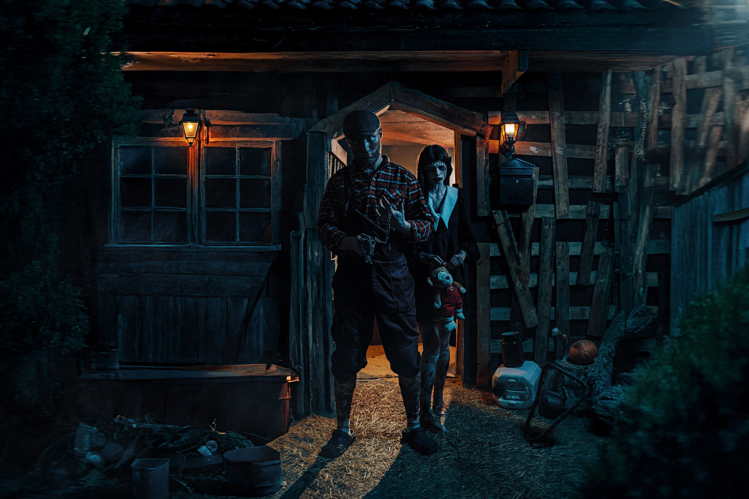 Фотосъёмка для хоррор и экшен квеста. Рекламный фотограф в Москве Алексей Тверяков