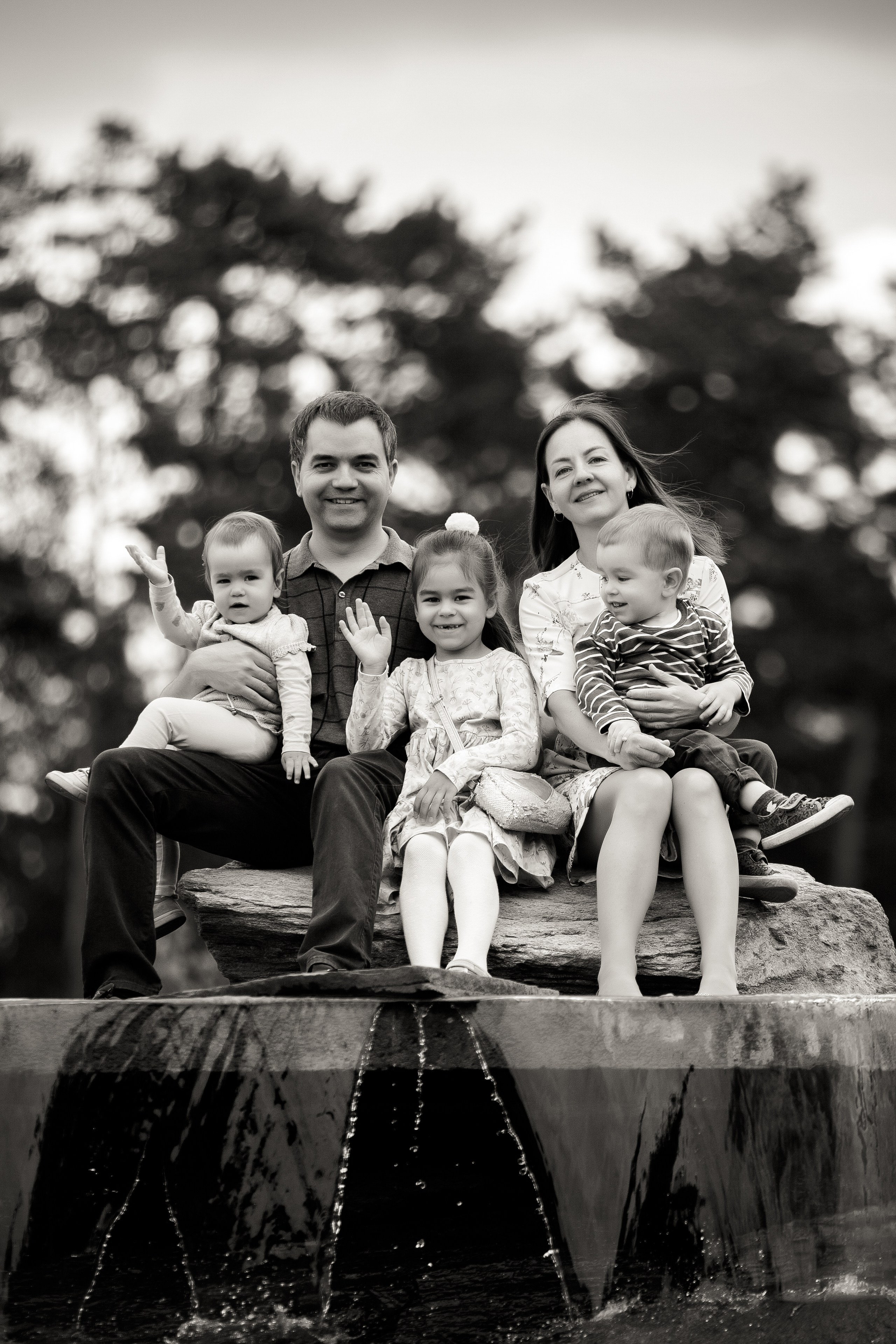 Мария Александр и их дети. Свадебный и семейный фотограф в Москве и Подмосковье Лариса Козлова