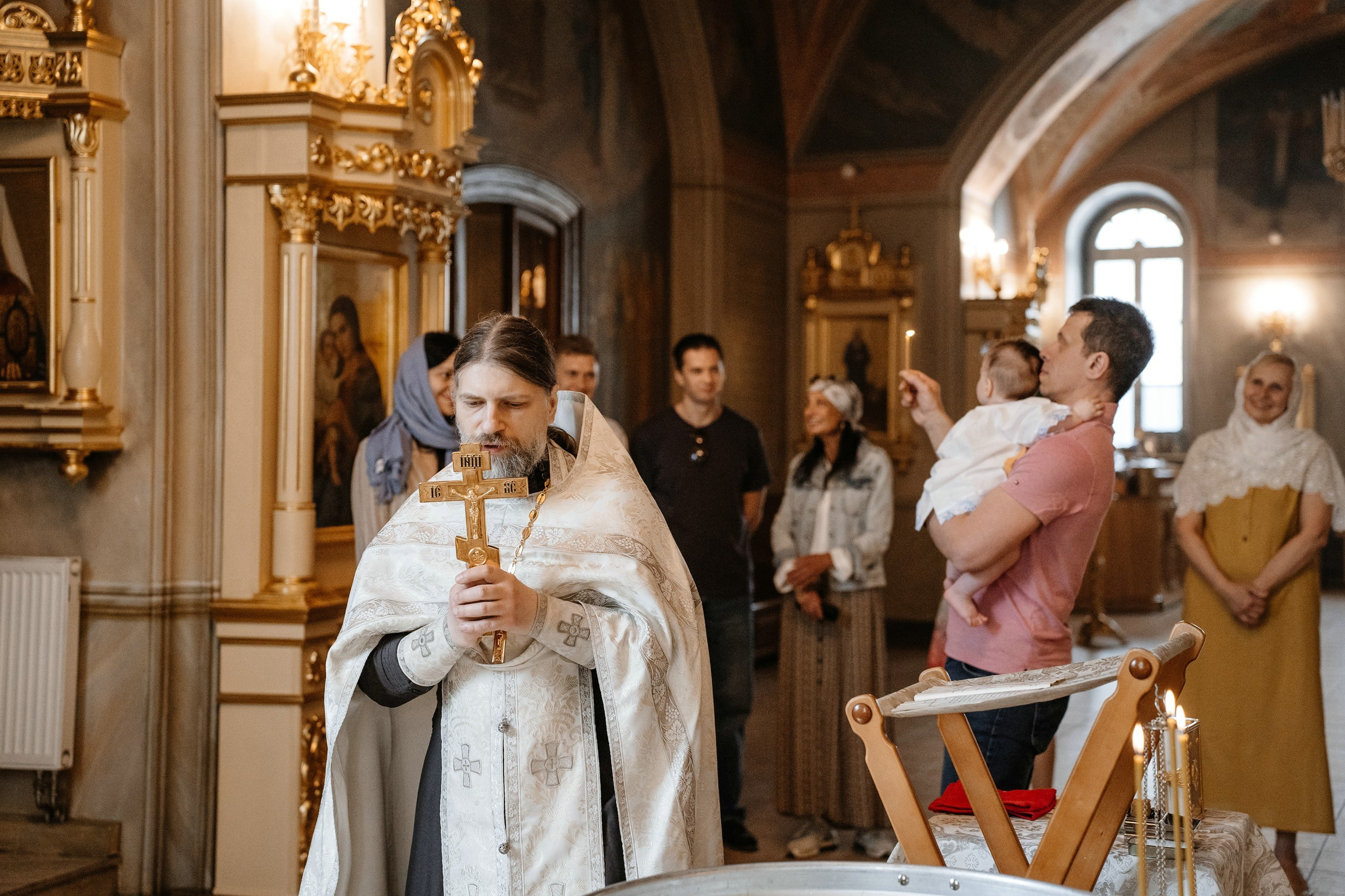 Крещение ребенка фото