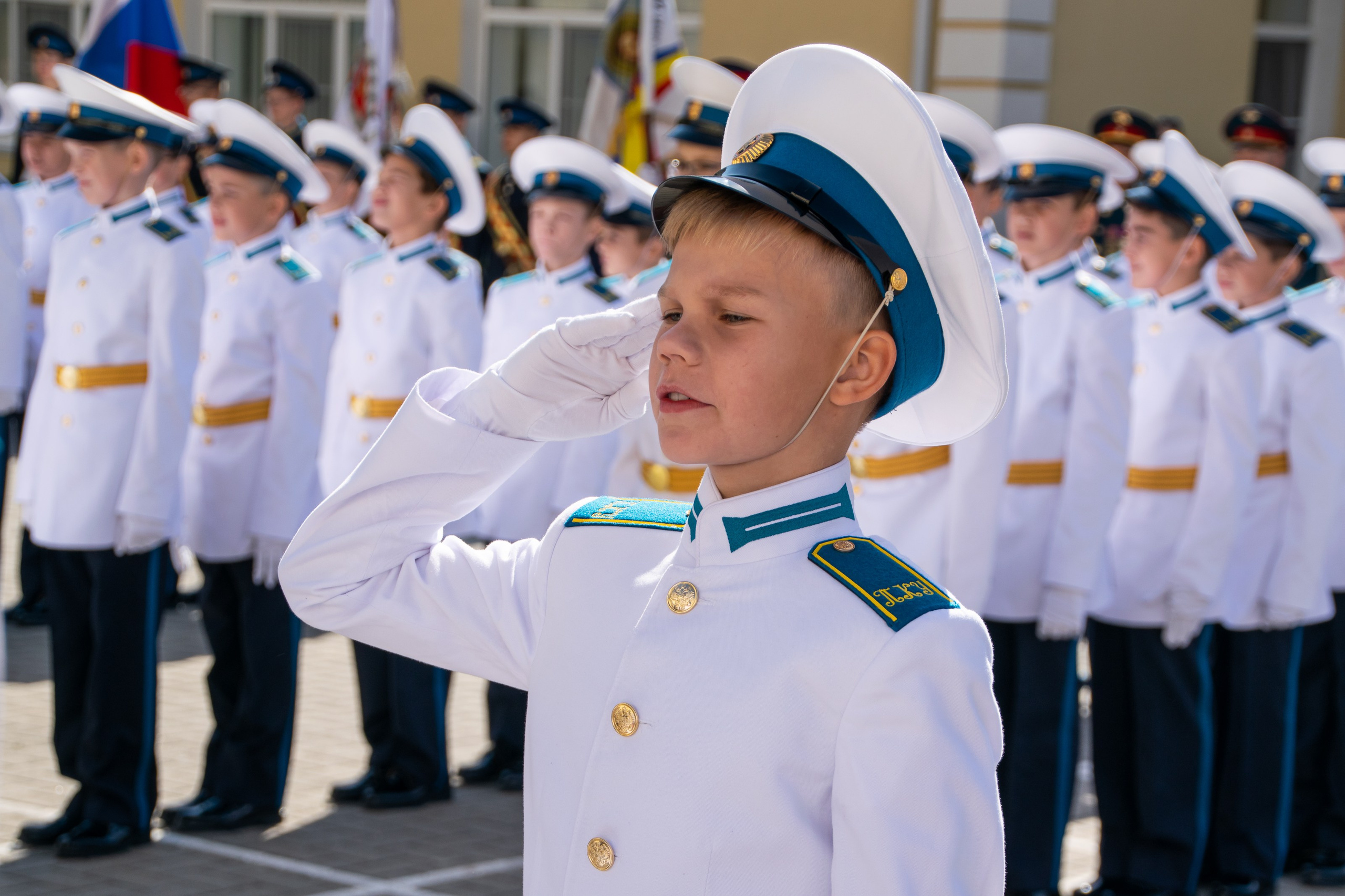 Присяга в кадетском училище. Репортажный фотограф в Ставрополе