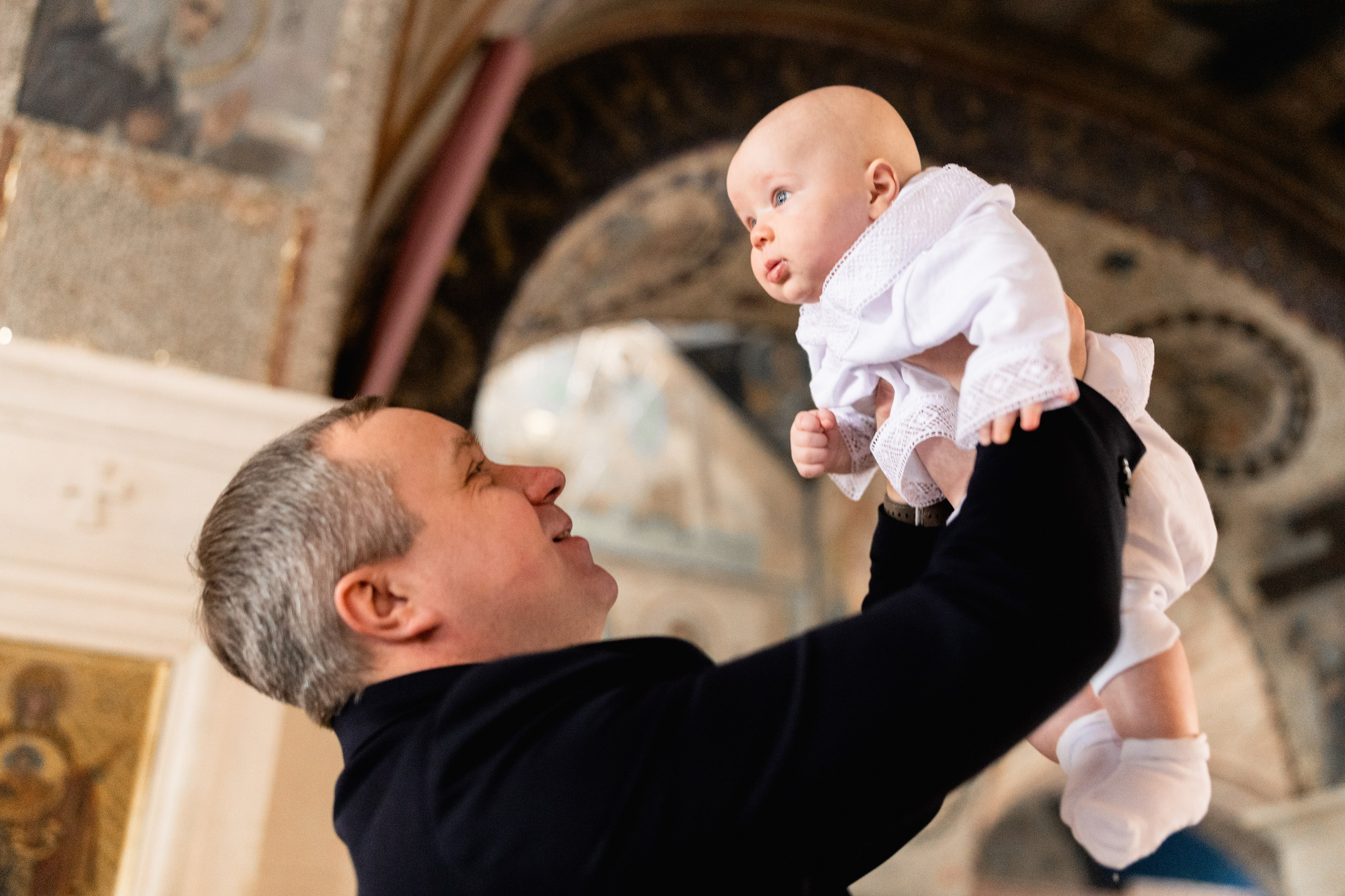 Крещение Святослава. Уникальный фотограф на крещение и венчание. Москва
