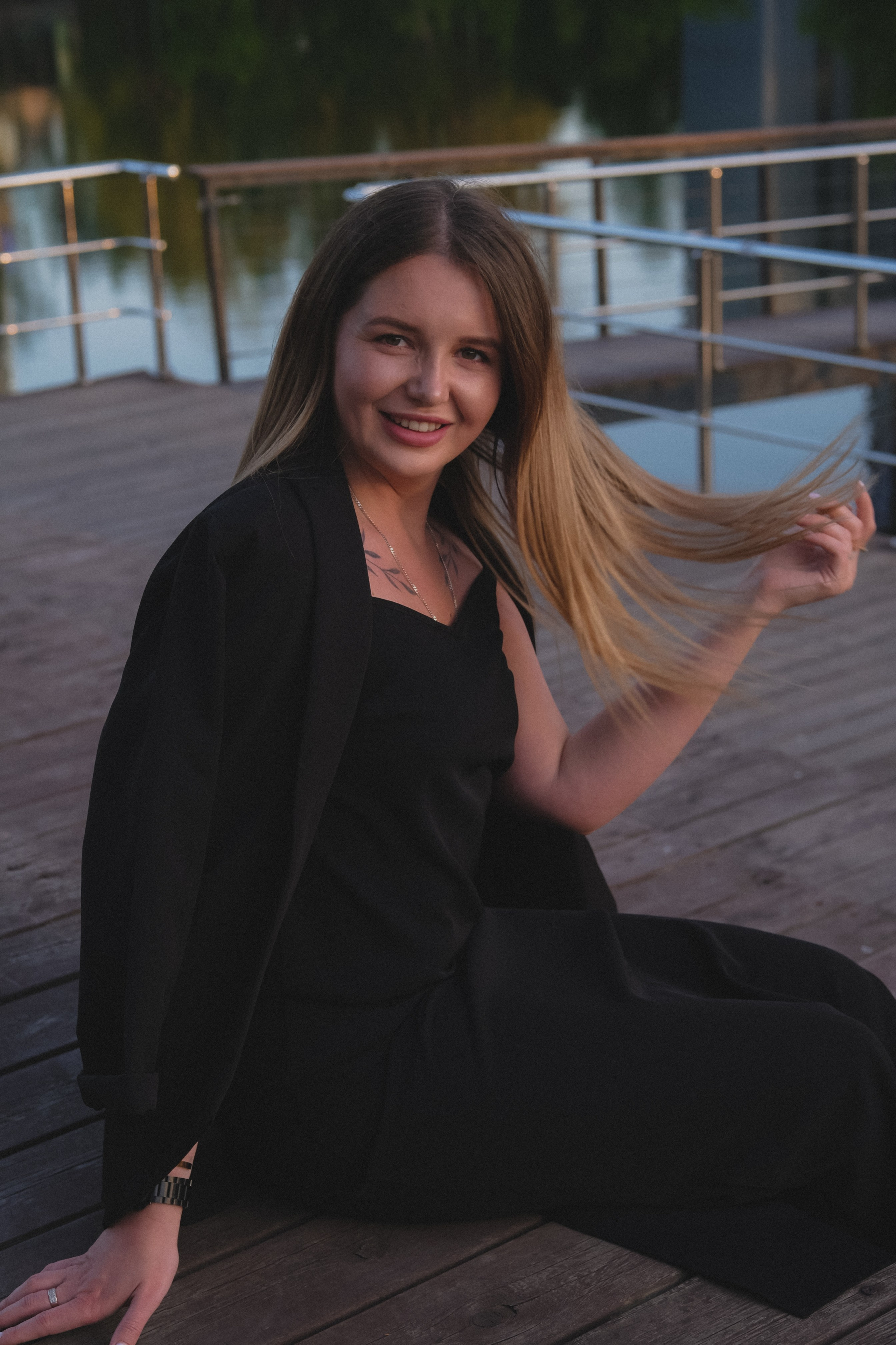 На фоне Сити. Фотограф и контентмейкер Света Лето | Москва, МО