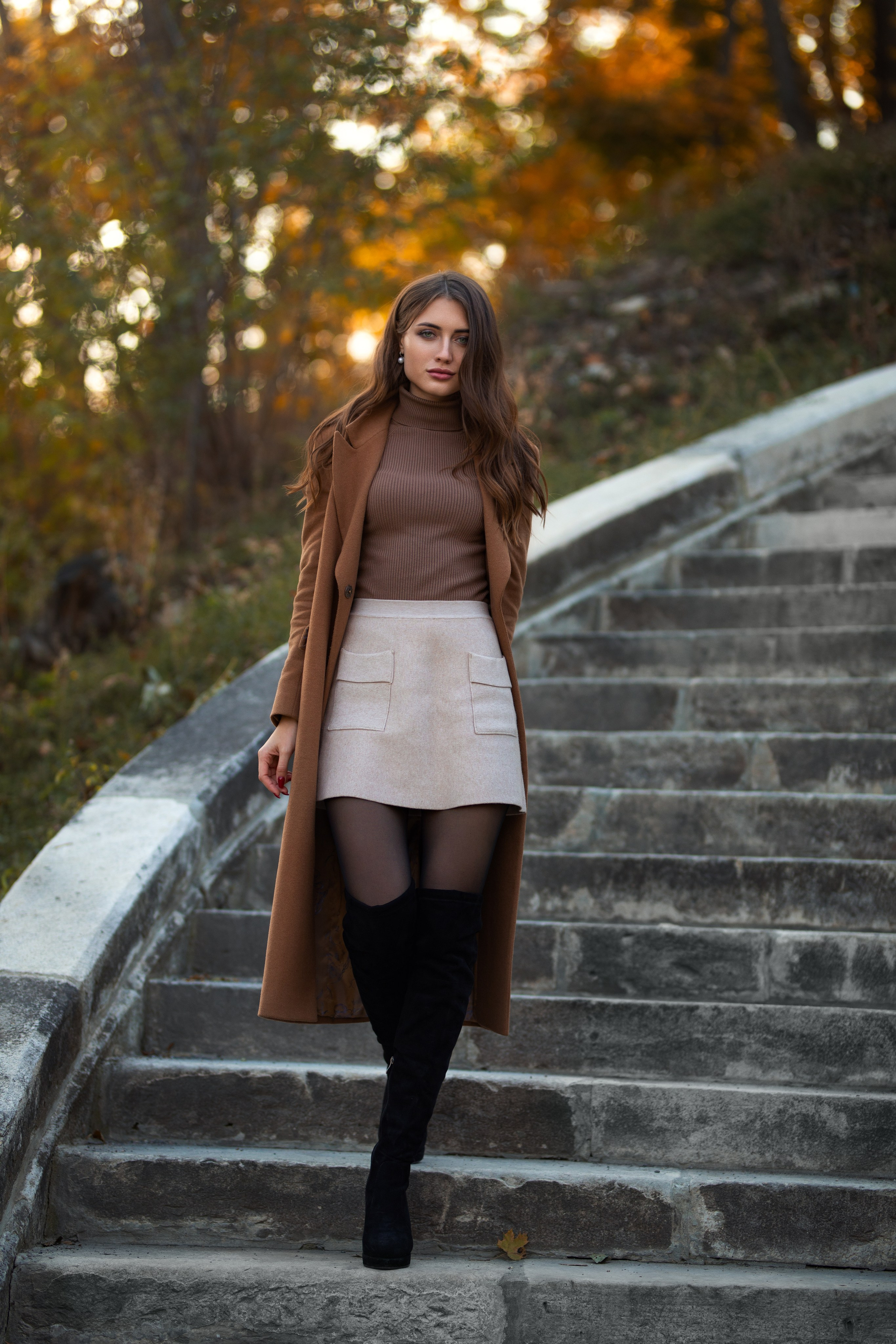 Осенняя съемка с Анастасией на природе в формате для «себя»