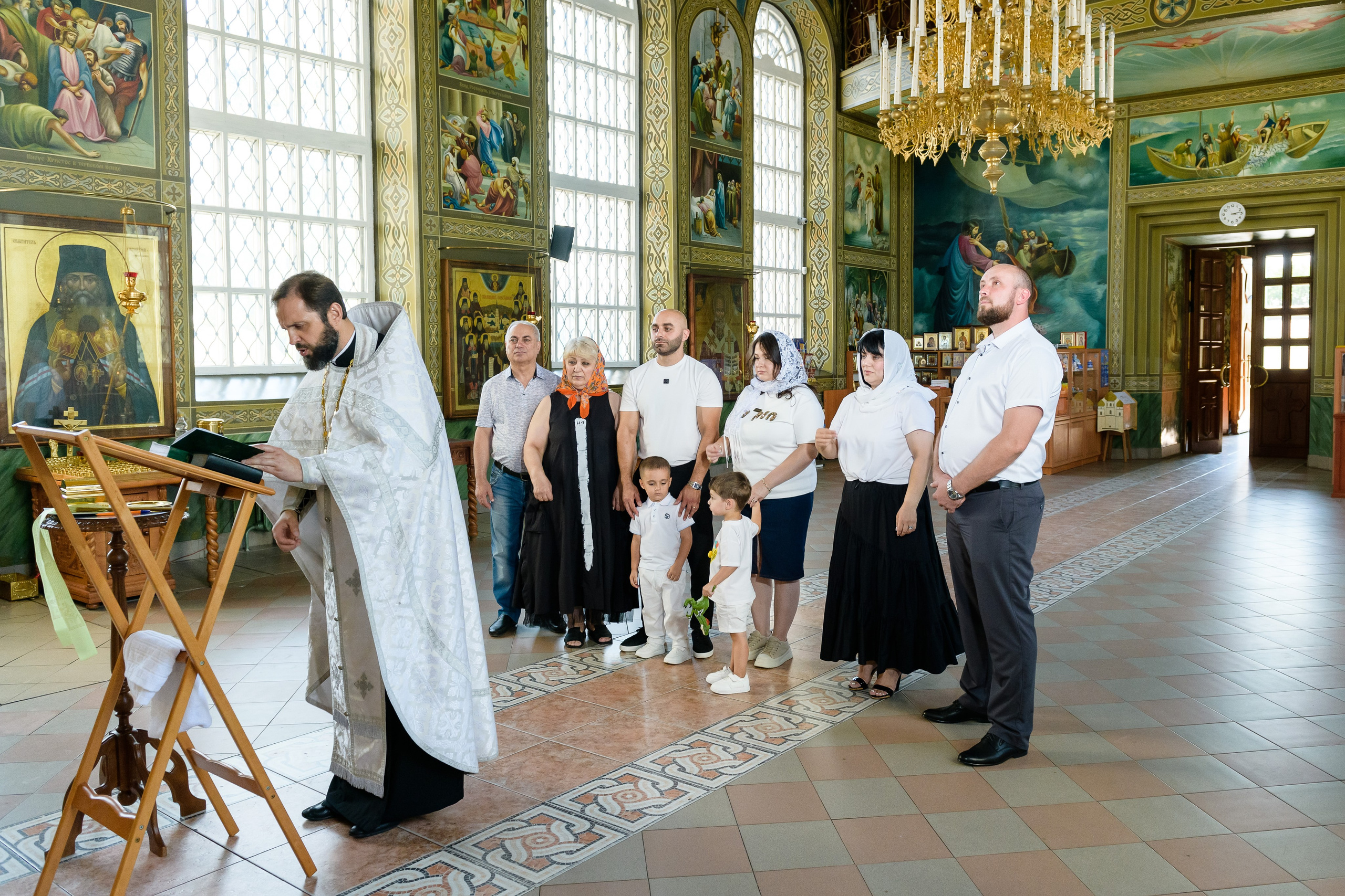 Крещение Вячеслава. Фотограф в Ростове-на-Дону Маркер Елена