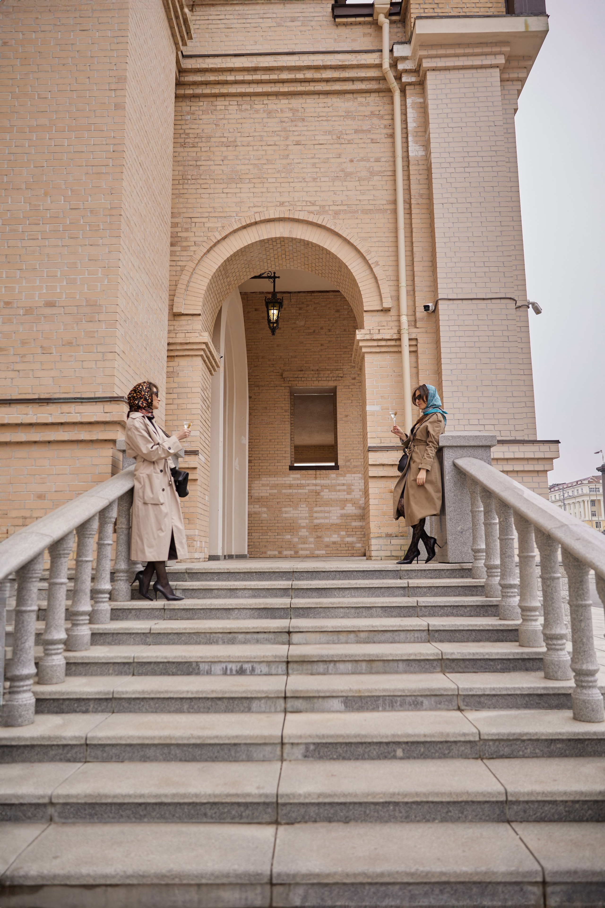 Фотопрогулка Марины и Александры. Фотограф женского портрета, беременности и материнства Харькова Елена