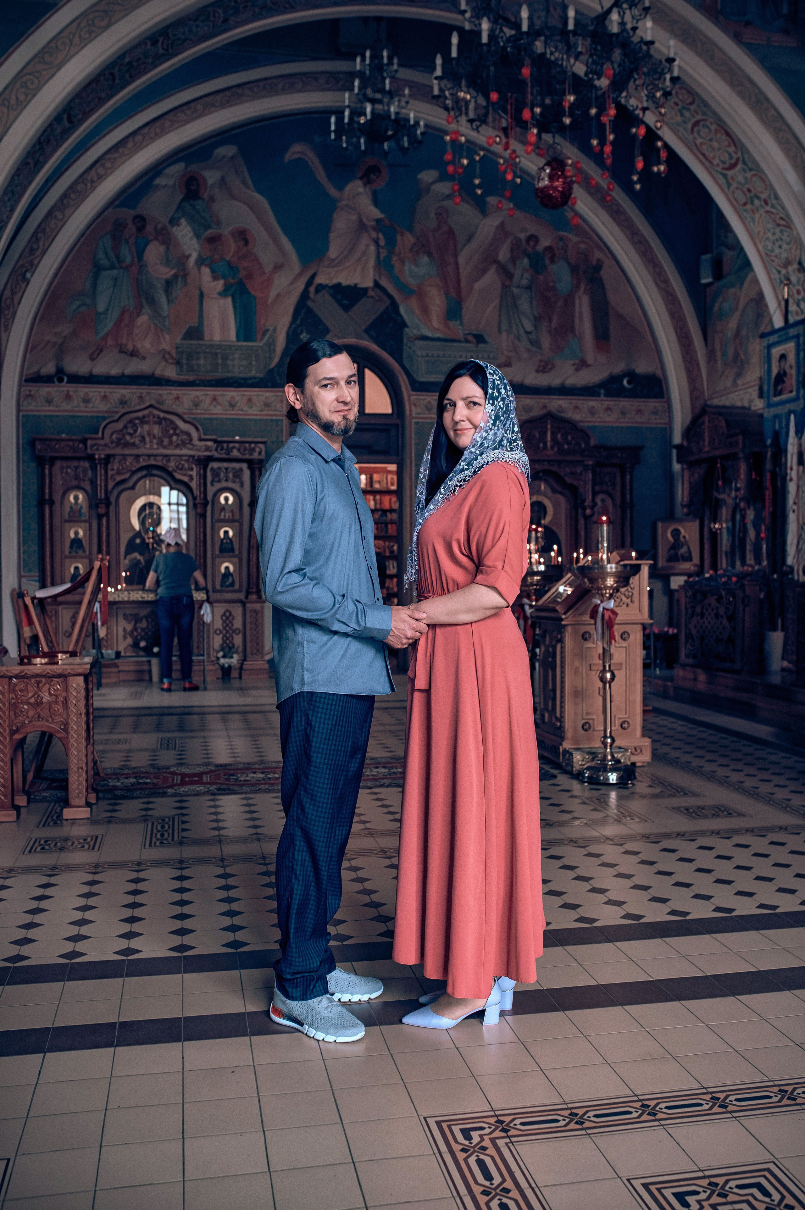 Съемка таинства венчания. Фотографы крещения/венчания  Красноярск Татьяна и Вячеслав Переваловы