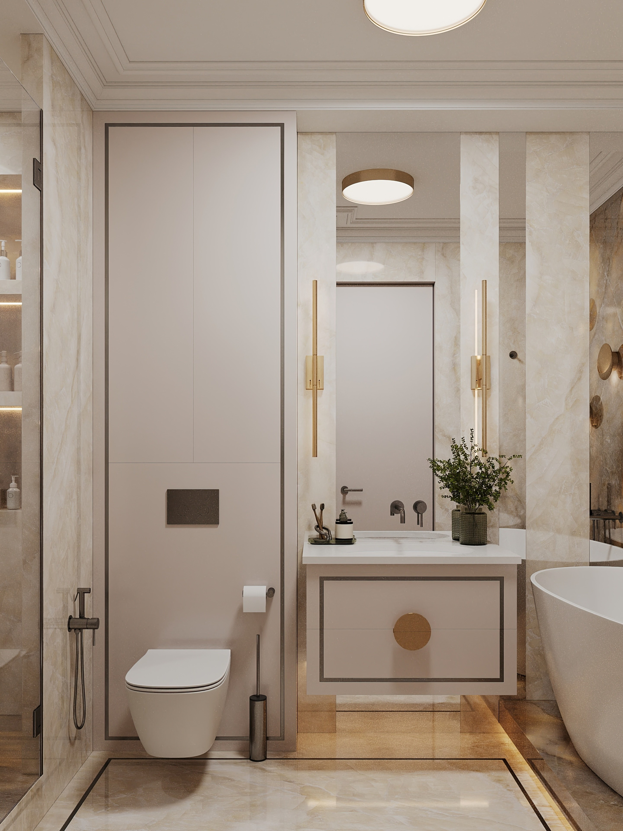 ЖК Павелецкая сити. Дизайн интерьера в Москве