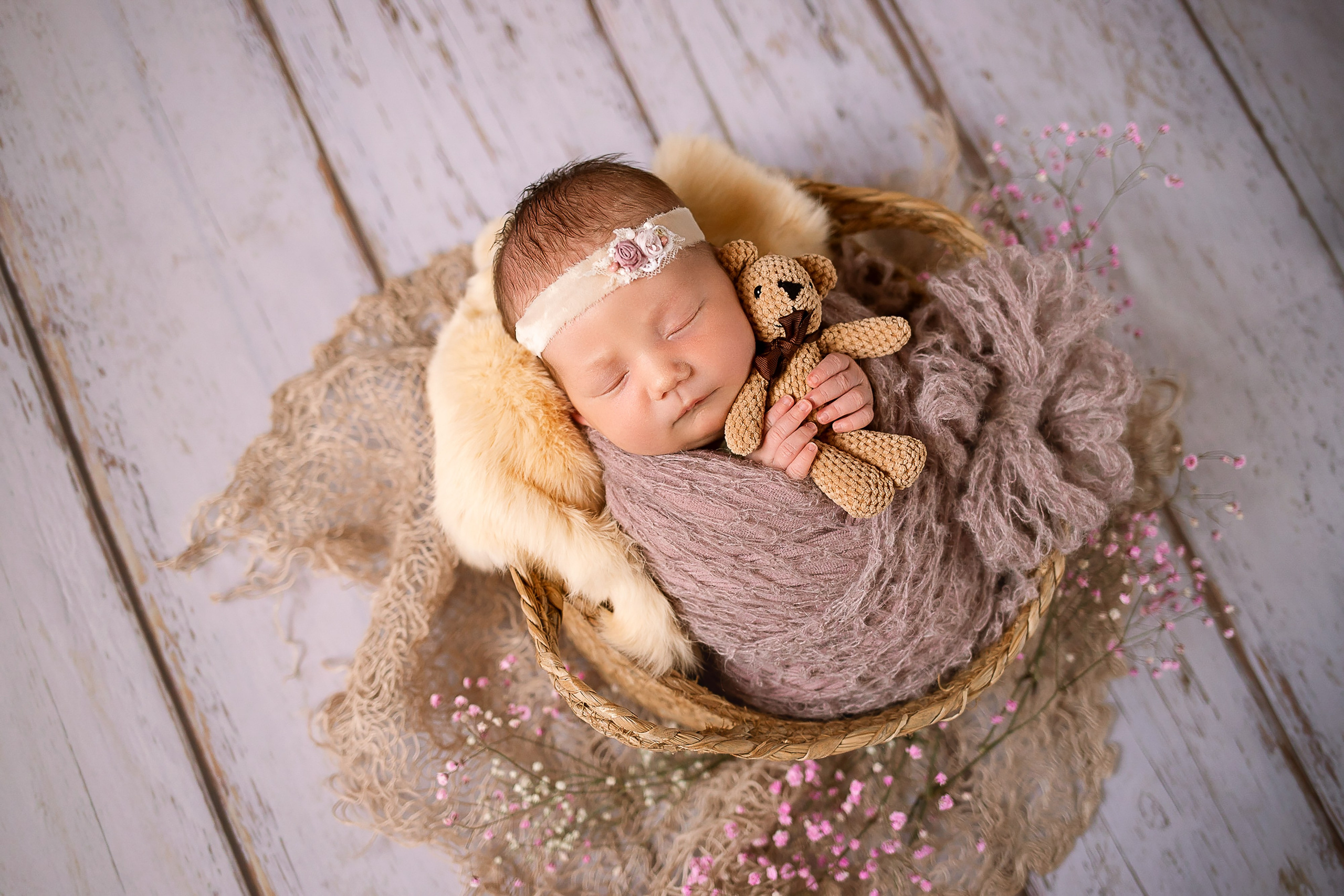 Фотосессия новорожденного. Фотограф новорожденных в Новосибирске
