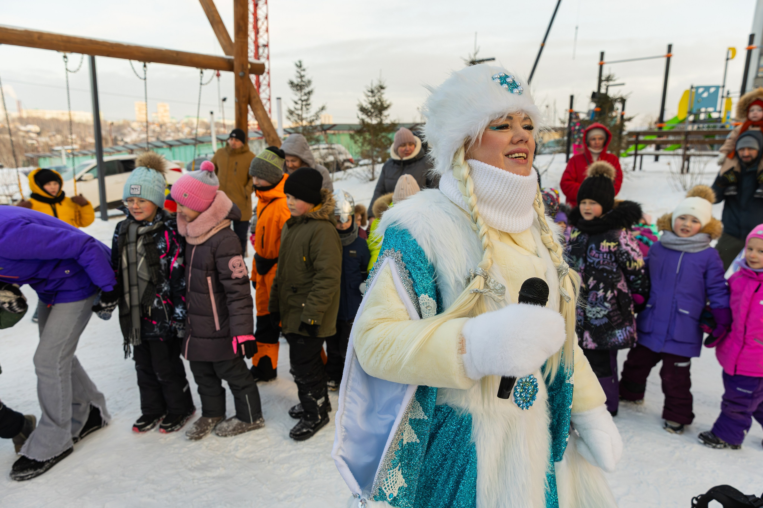 Уличный праздник ЖК «Геометрия». Фотограф Александр Поздняков  Новосибирск