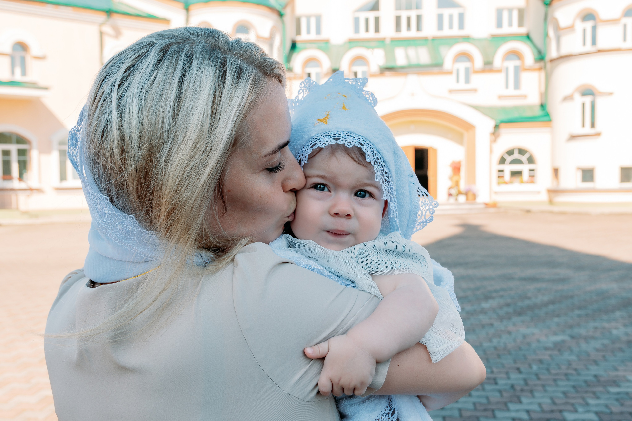 Таинство крещения. Фотограф Алёна Царькова. Киселевск