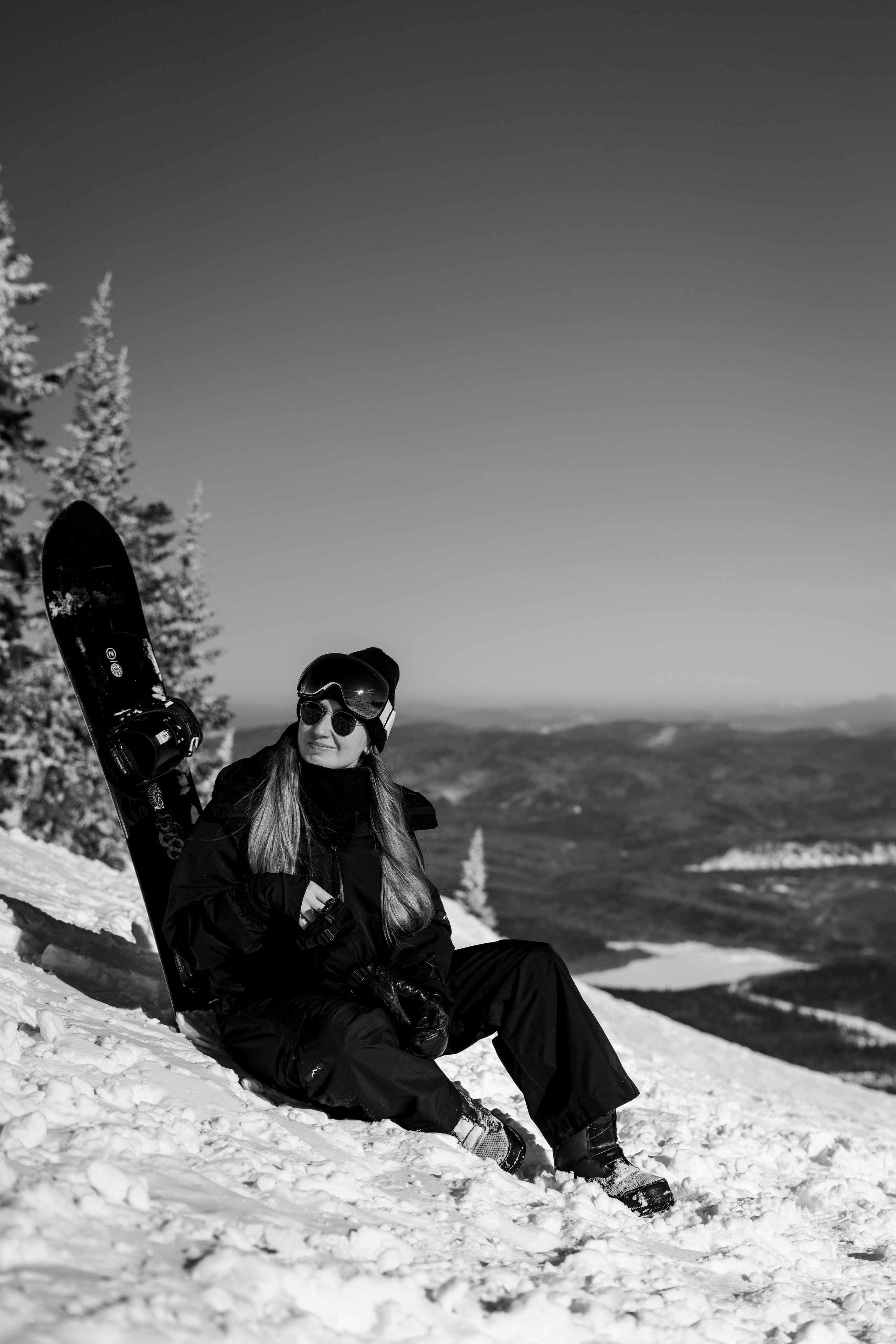 Фотосессия на вершине. Анастасия Паршукова — фотограф Шерегеш Новосибирск