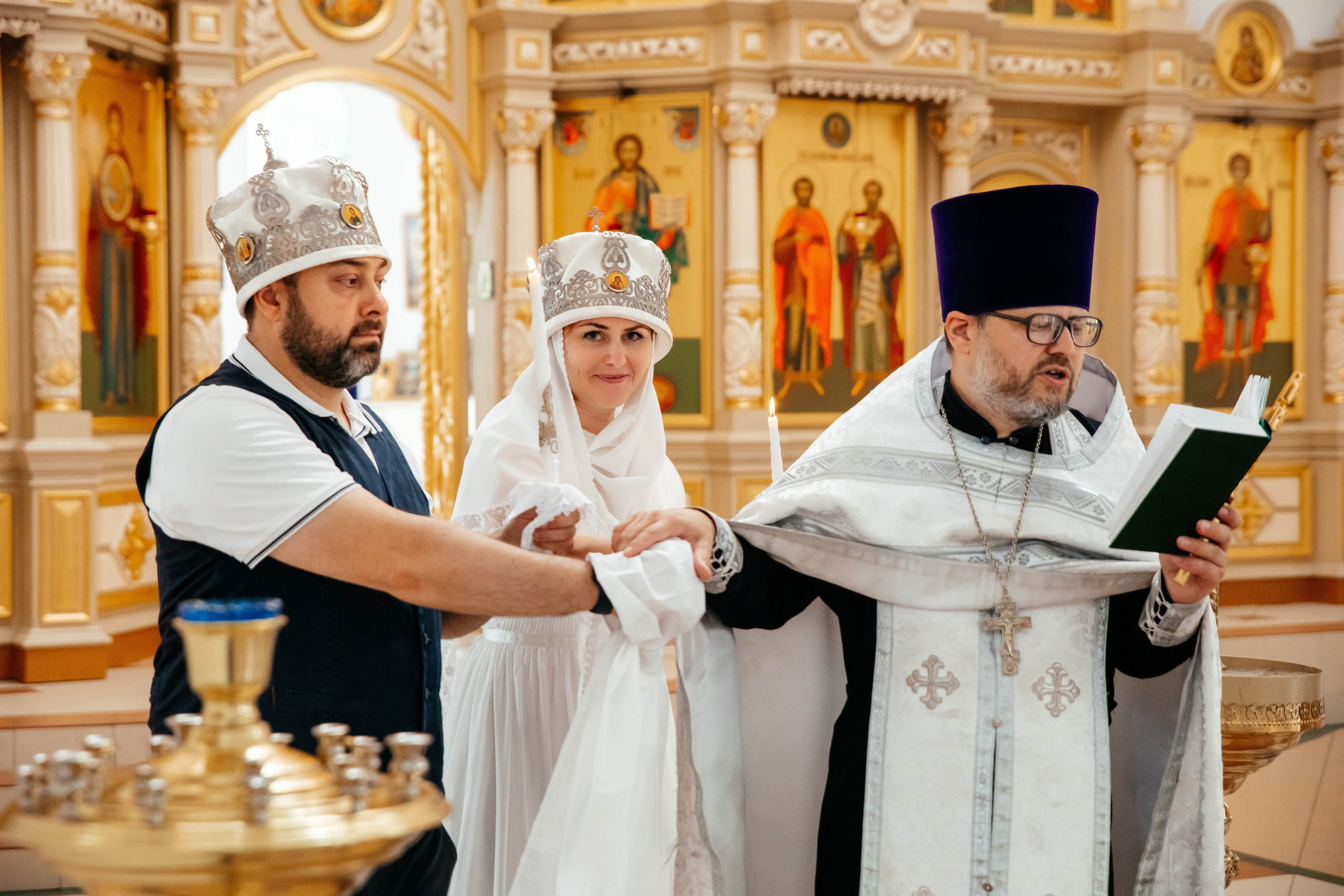 Венчание Татьяны и Евгения. Фотограф Амалия Ахмедова, Калининград