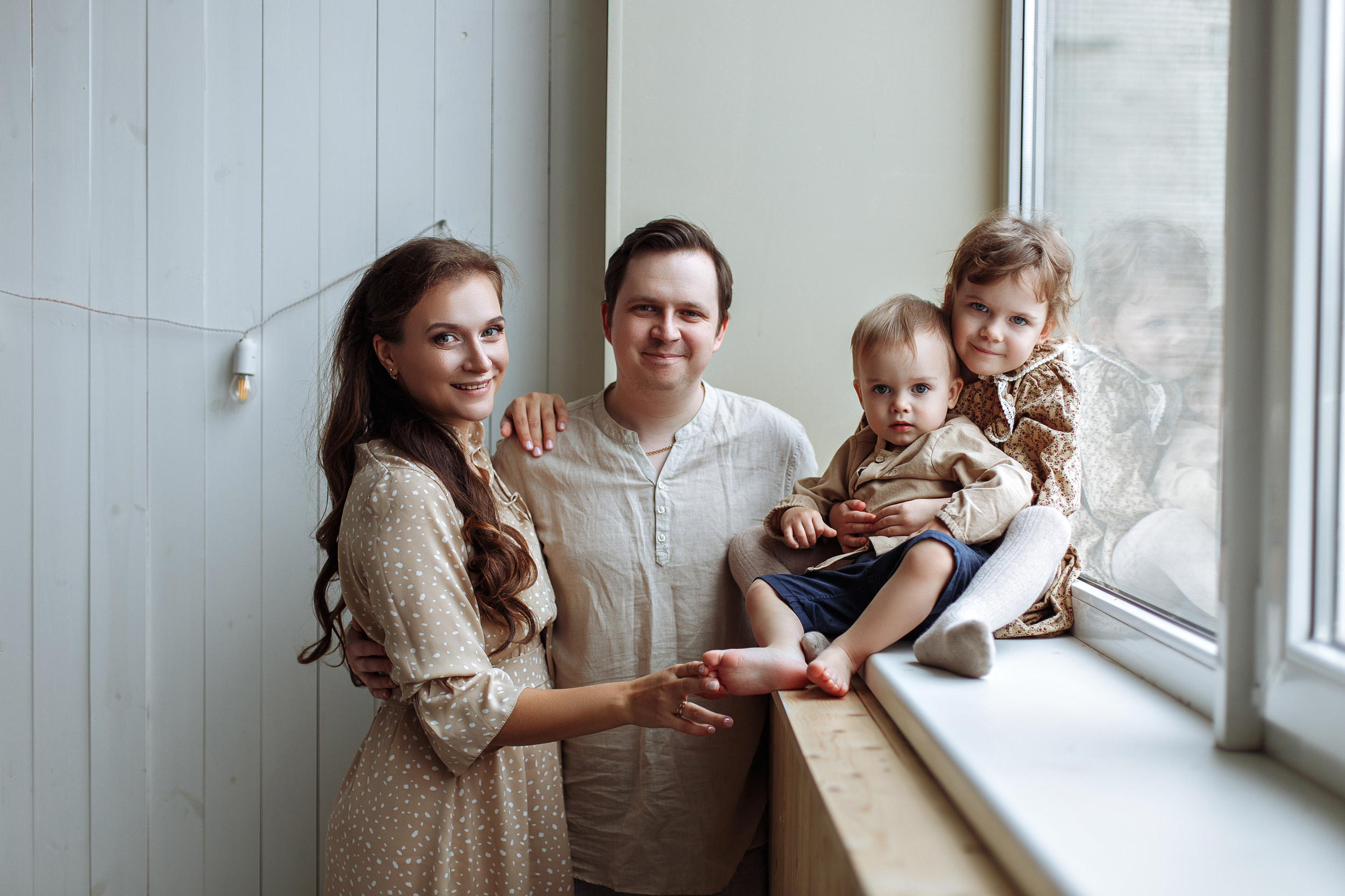 Катюша с семьей. Фотограф Александра Просекова