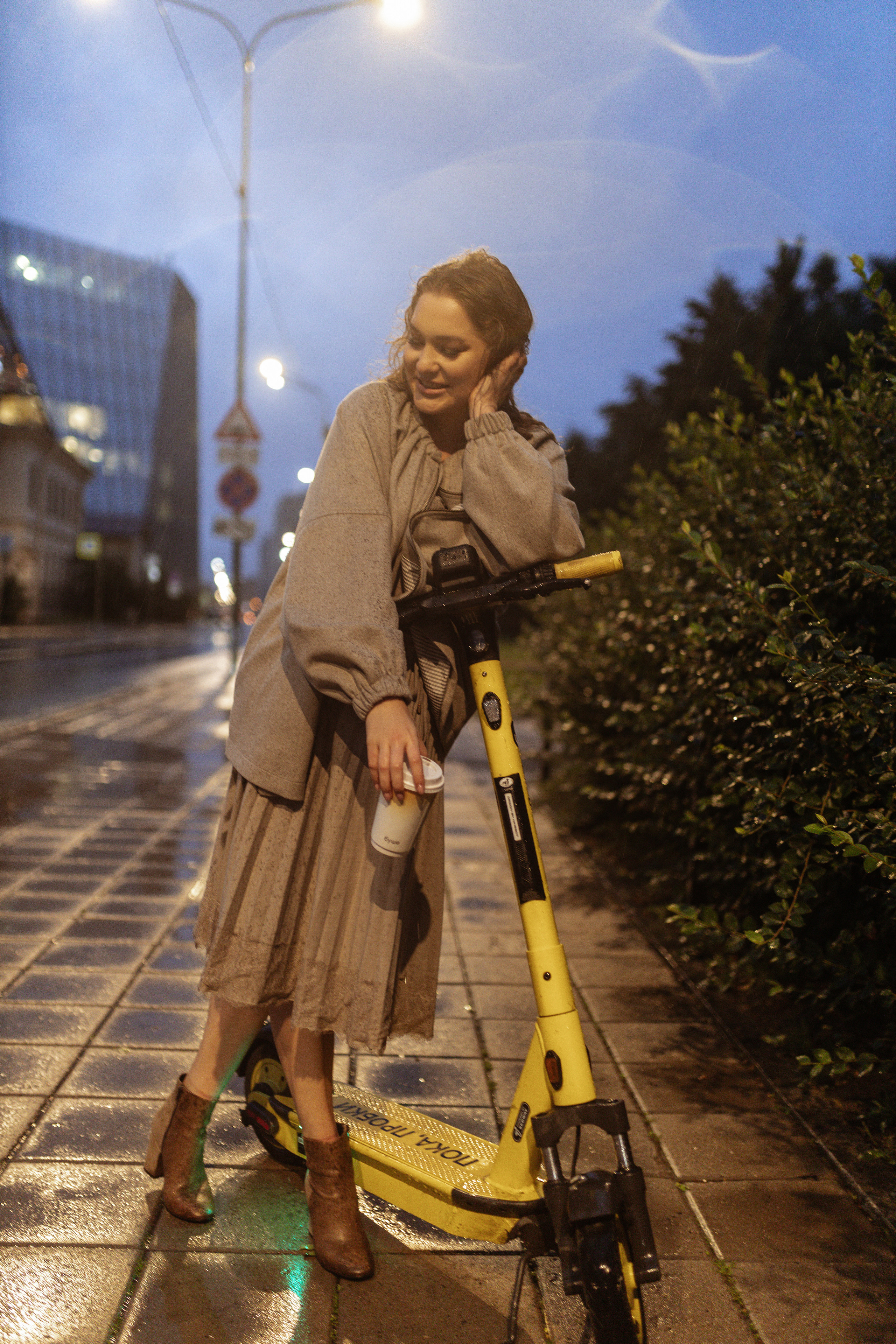 Одним дождливым вечером. Фотограф Александра Просекова